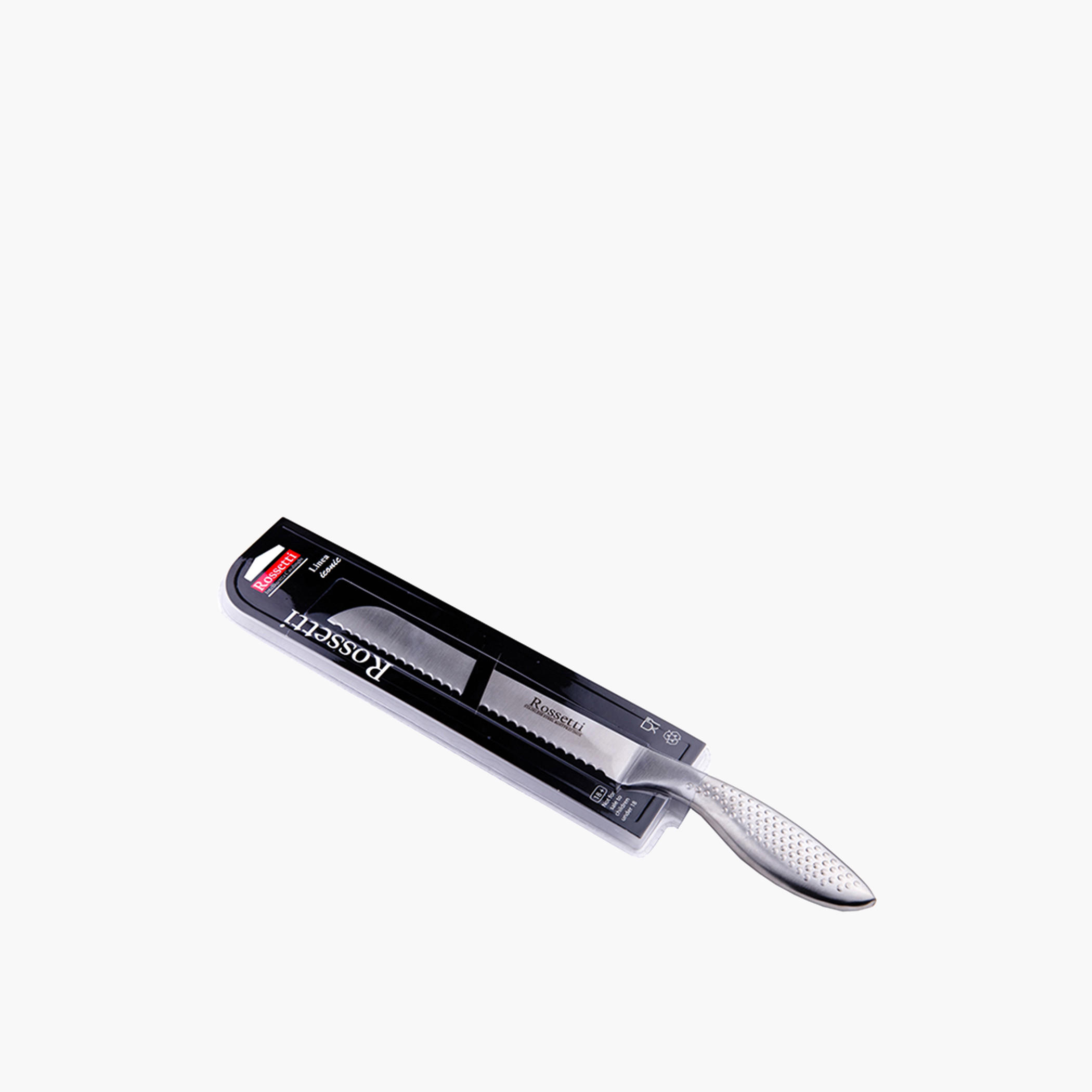 سكين خبز ستانليس ستيل آيكونيك من روستي - 20 سم-household-kitchen-kitchentoolsandutensils-foodservingtools-image-1