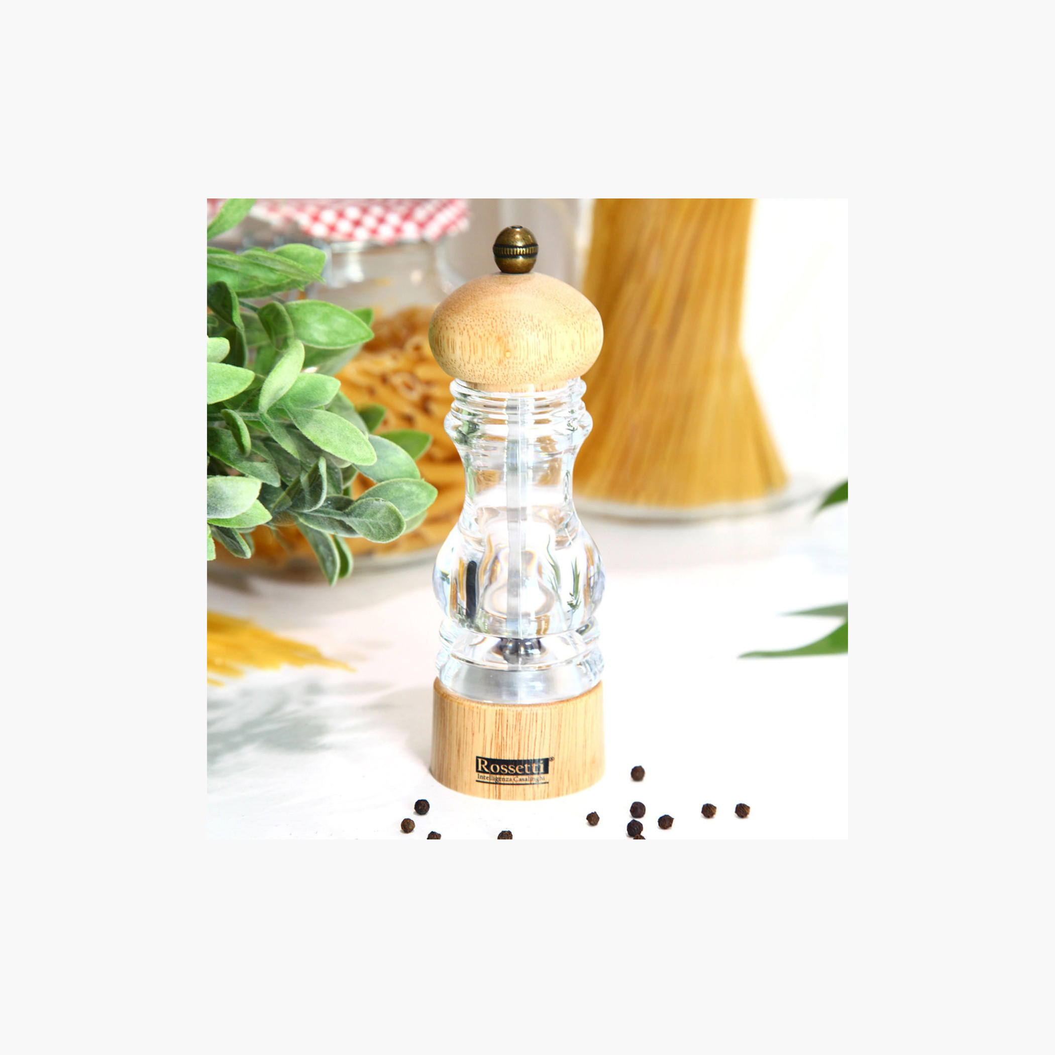 مطحنة فلفل أكريليك هيريتاج من روسيتي-household-kitchen-foodstorage-saltandpeppershakers-image-1