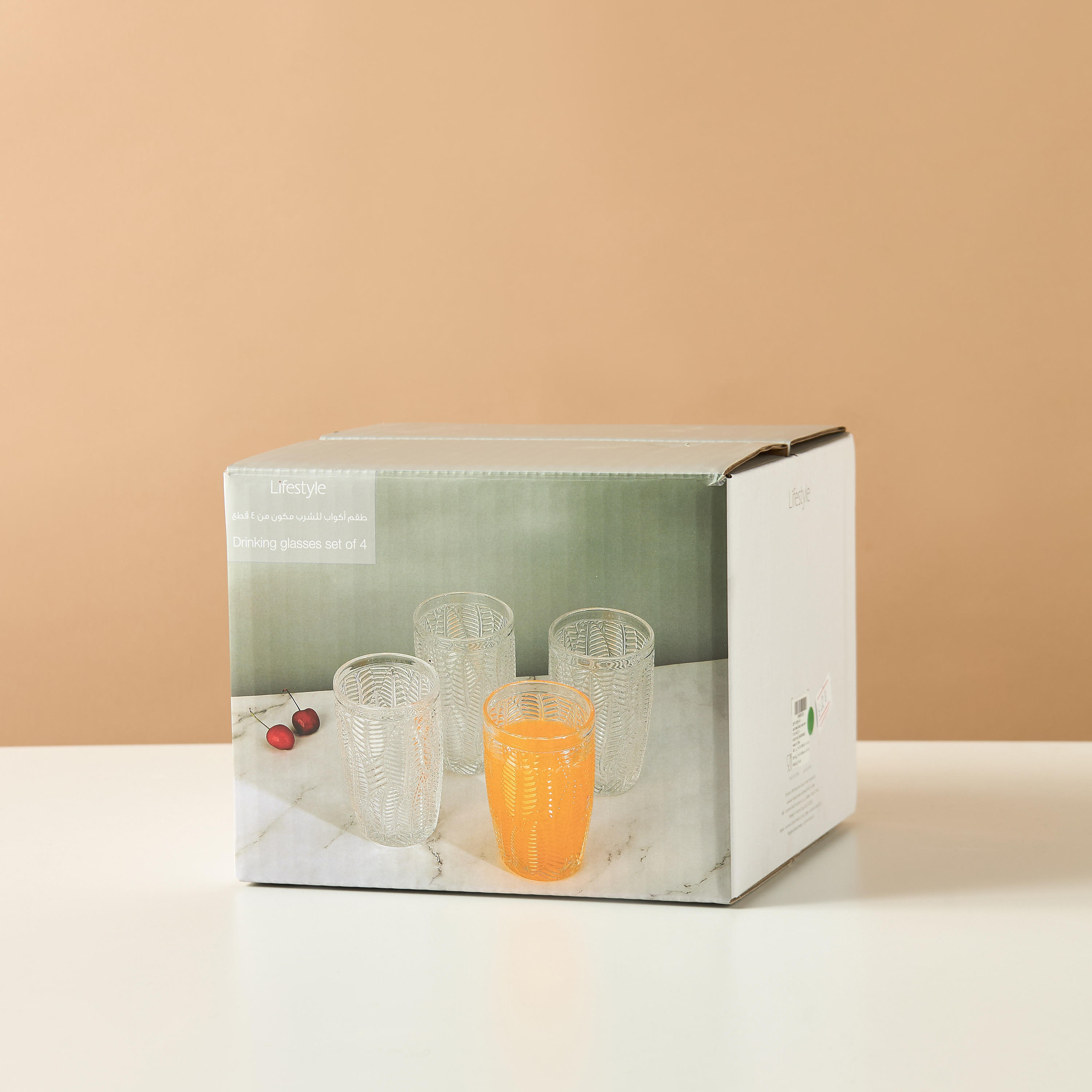 Leaf Highball Glass - Set of 4-household-dining-glassware-drinkingglasses-image-6