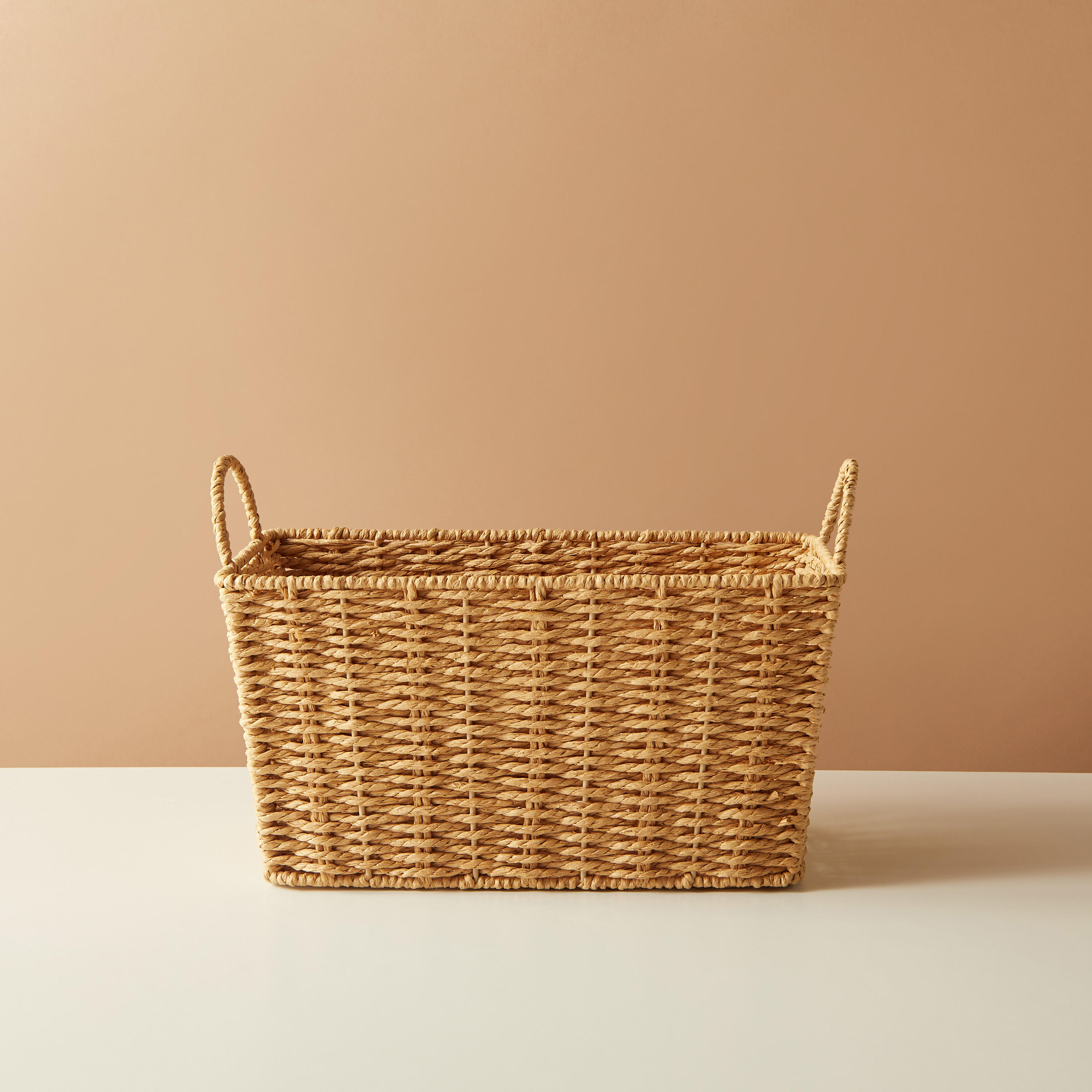 Weave Textured 3-Piece Decorative Basket Set-household-storage-storagesolutions-storageboxesandbaskets-image-4