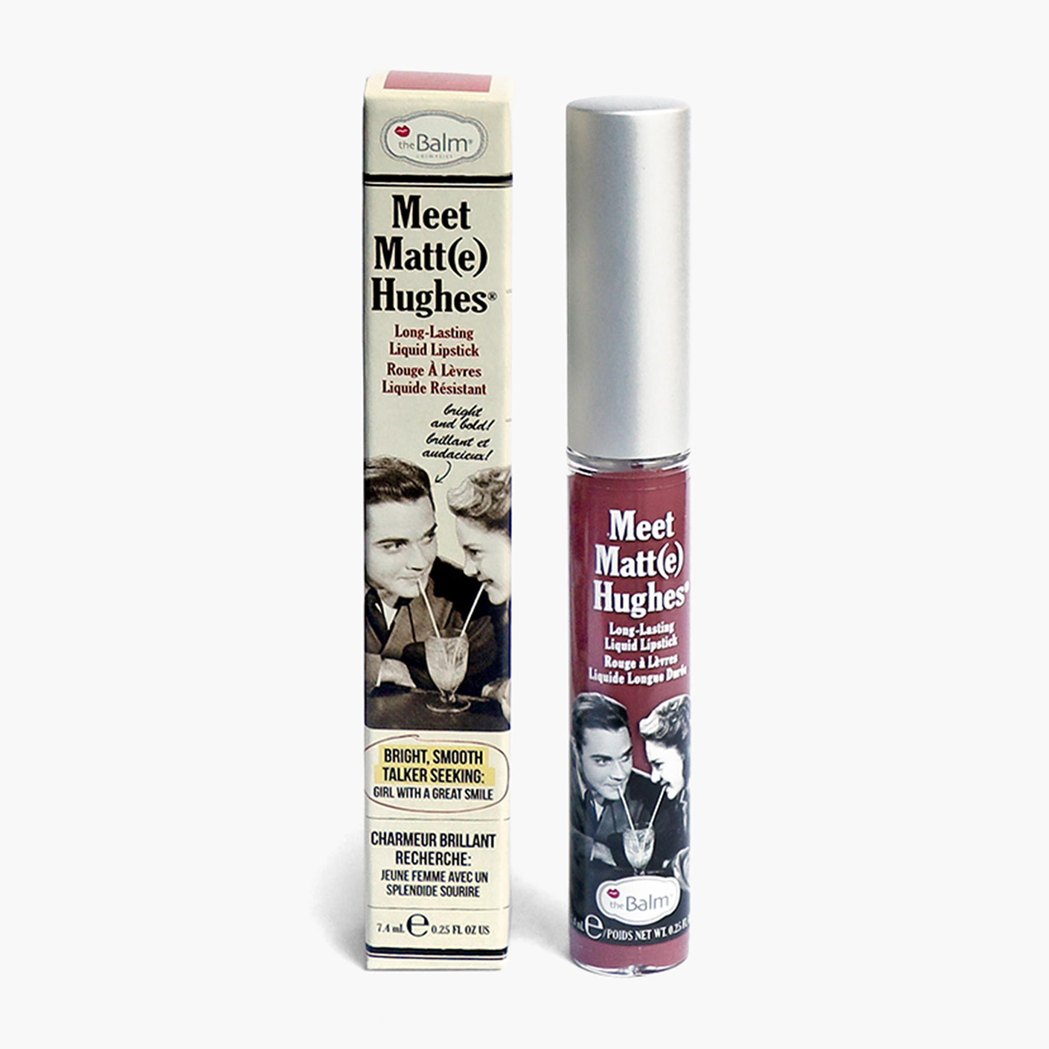 أحمر شفاه سائل ميت مات هوغيس من ذا بالم - 7.4 مل-beautyandpersonalcare-makeup-lips-lipsticks-image-1