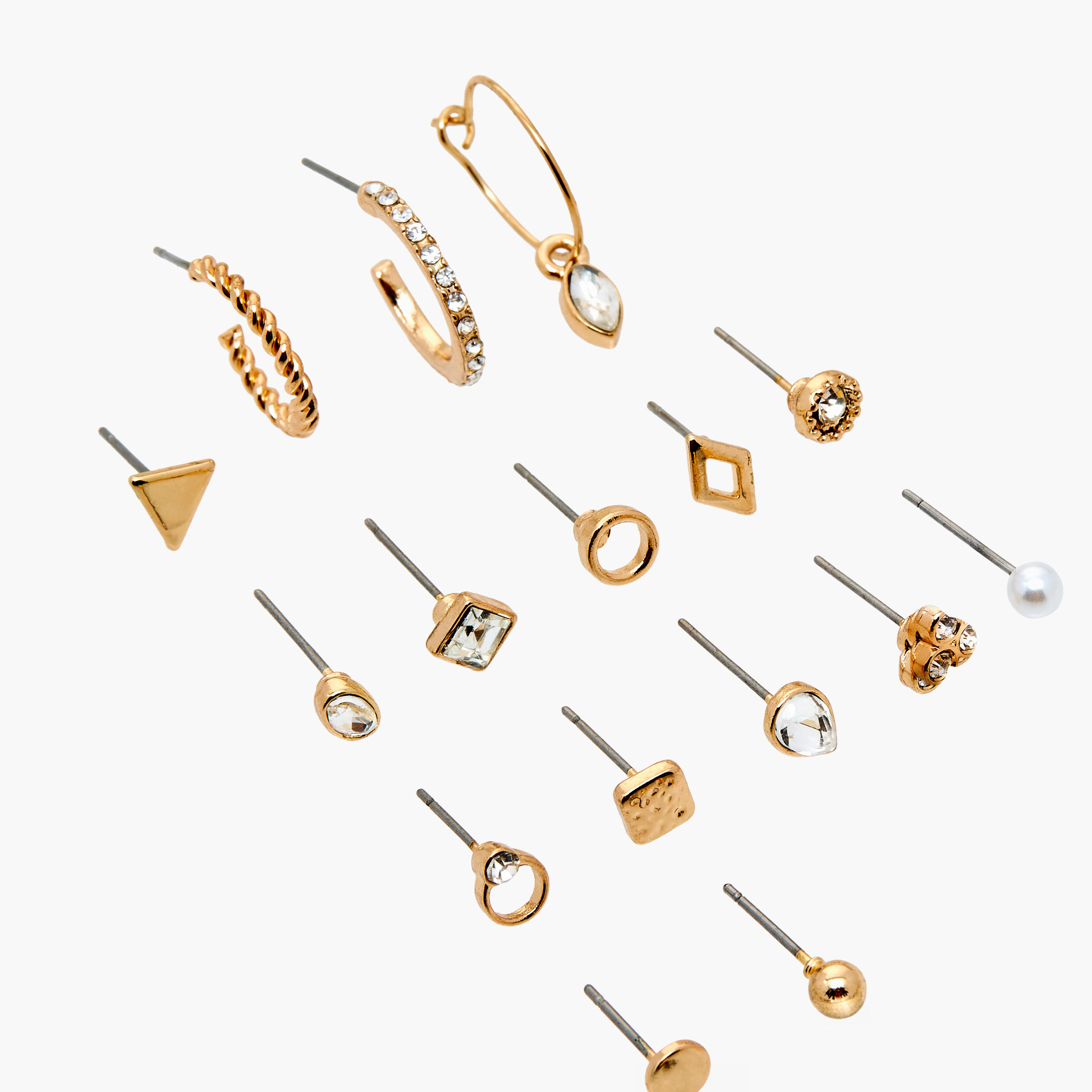 Assorted Earrings with Pushback Closure - Set of 20-women-watchesandjewellery-jewellery-earrings-image-3