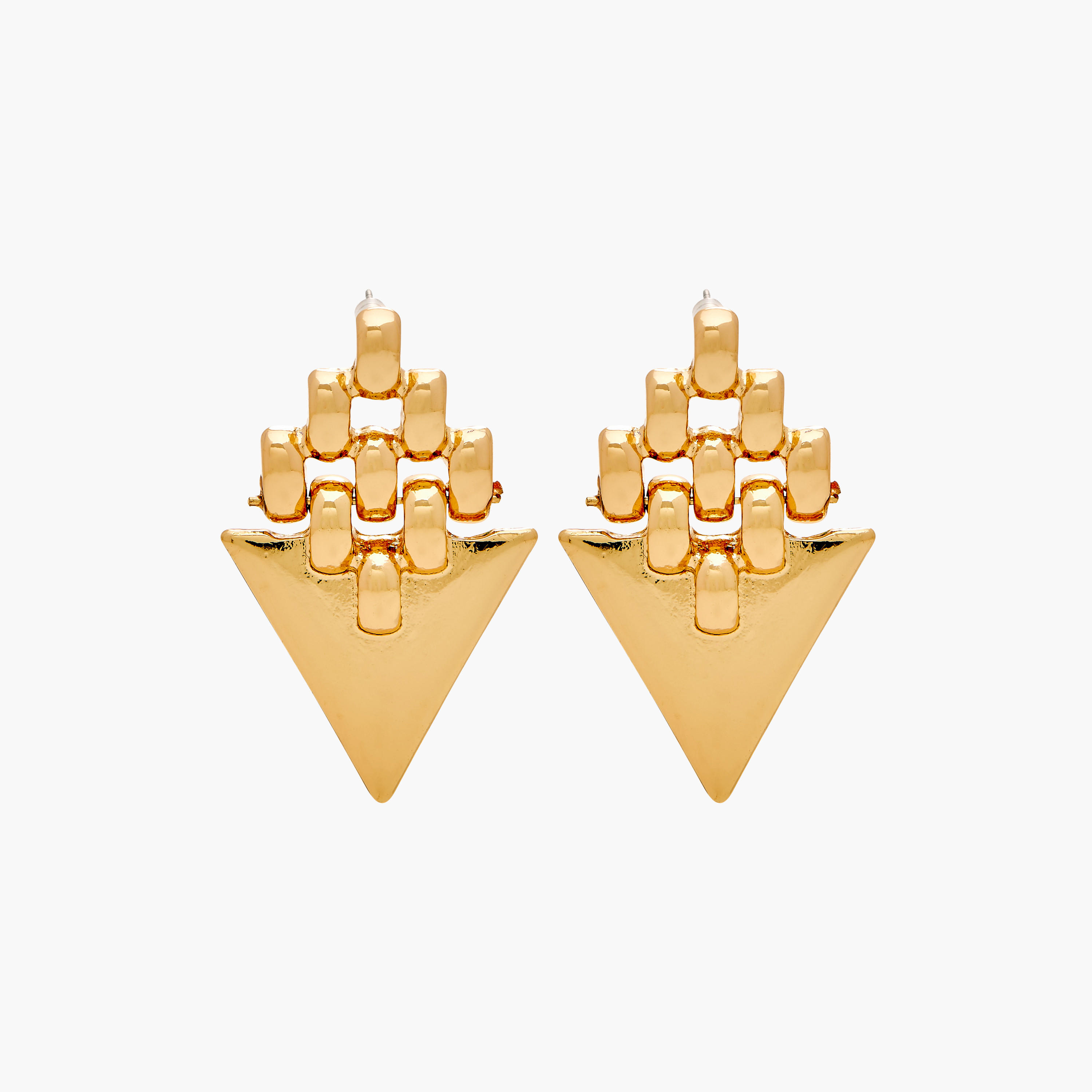 Embellished Earrings with Pushback Closure - Set of 5-women-watchesandjewellery-jewellery-earrings-image-1