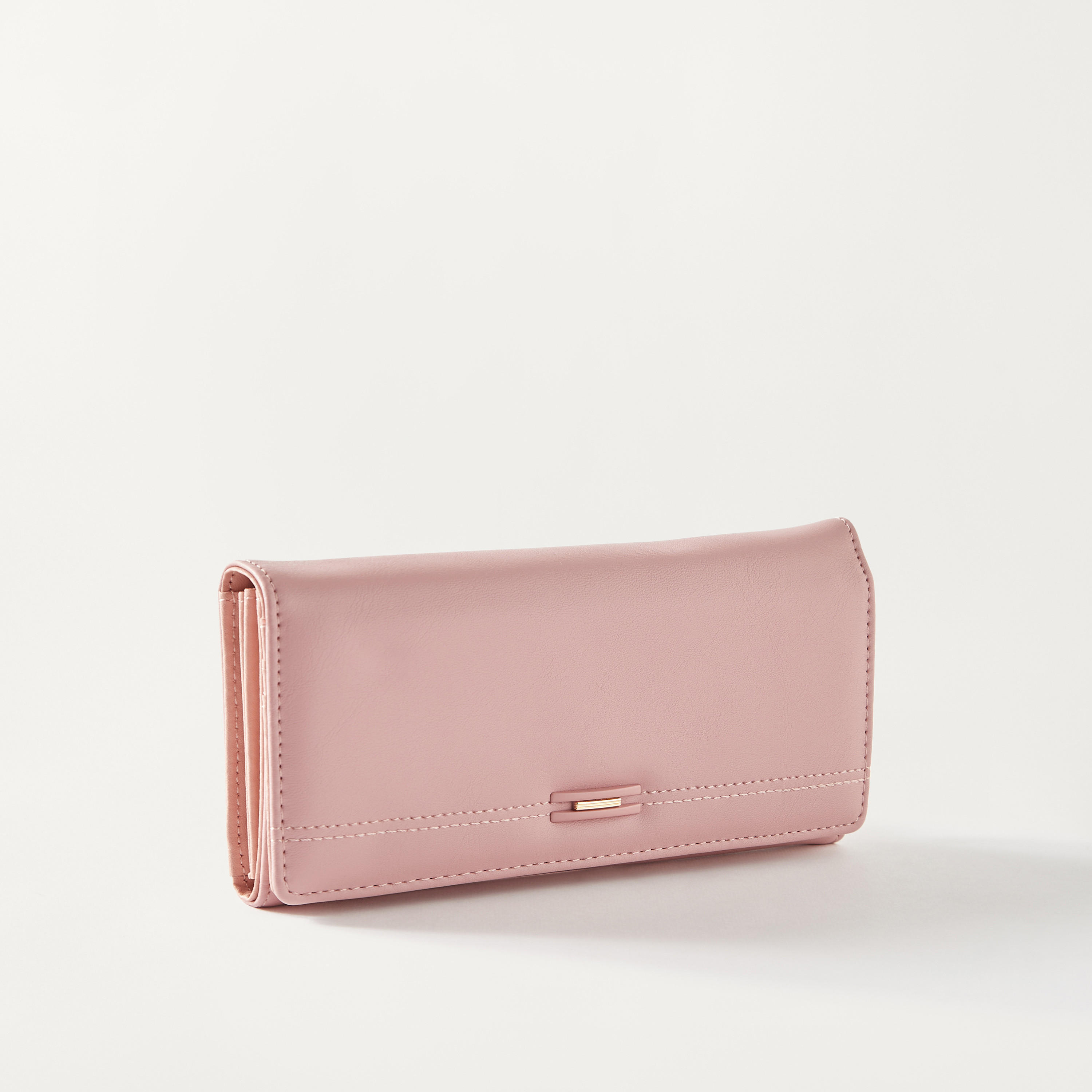 Sasha Solid Wallet with Flap Closure-women-bagsandwallets-wallets-image-2