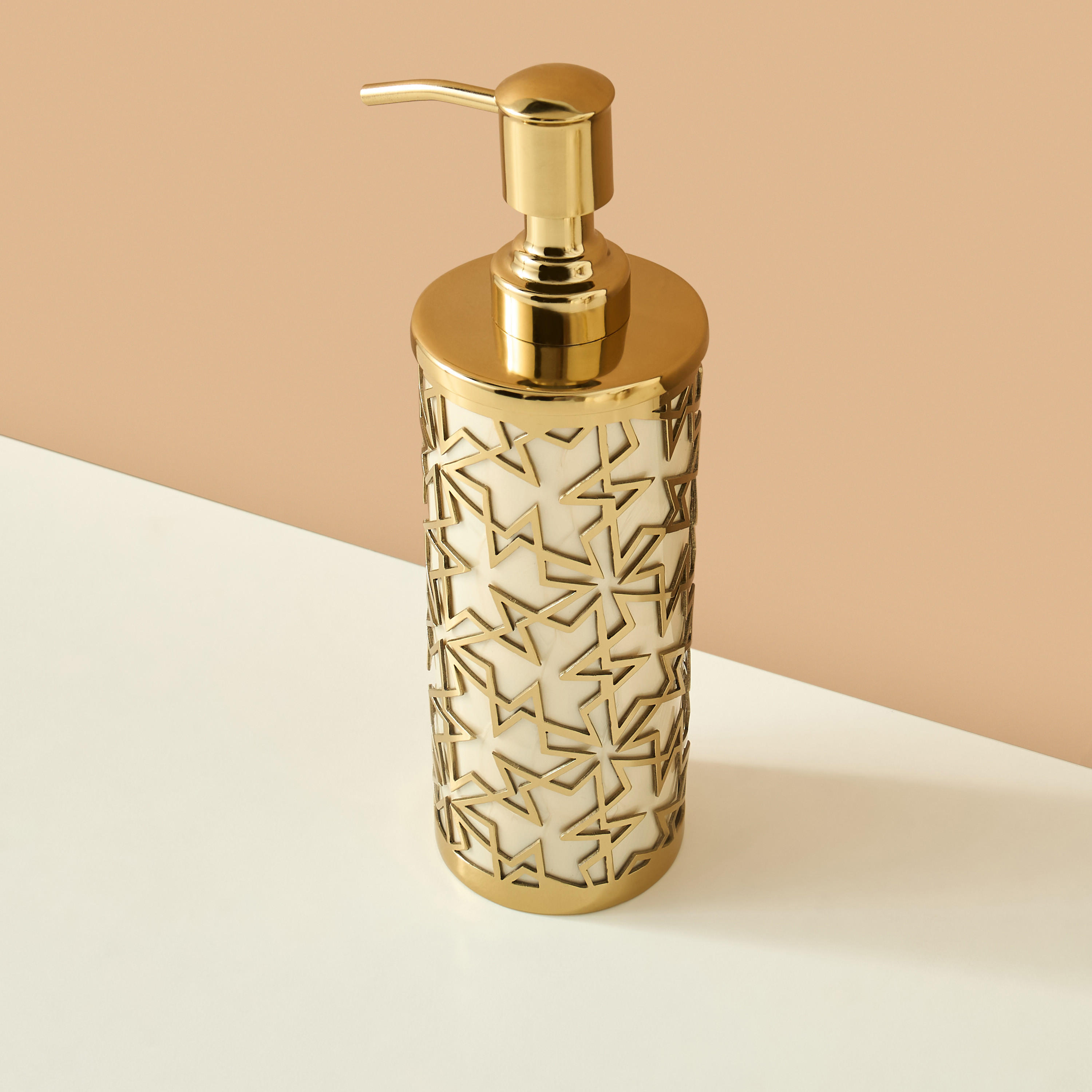 Celebrated Embossed Lotion Dispenser-household-bathandlaundry-bathaccessories-soapdishesanddispensers-image-3