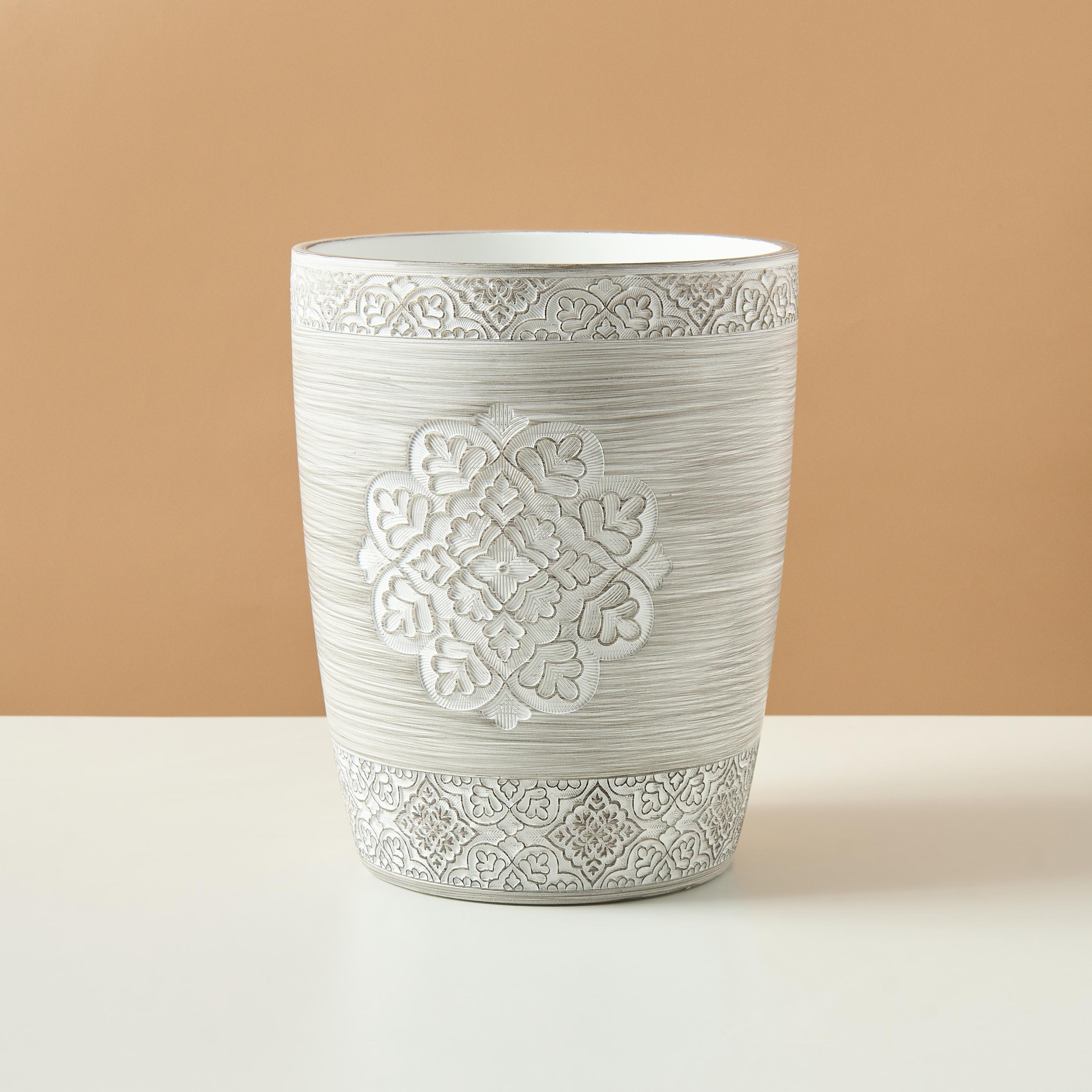 سلة نفايات منحوتة بارزة الملمس-household-bathandlaundry-wastebinsandaccessories-image-2
