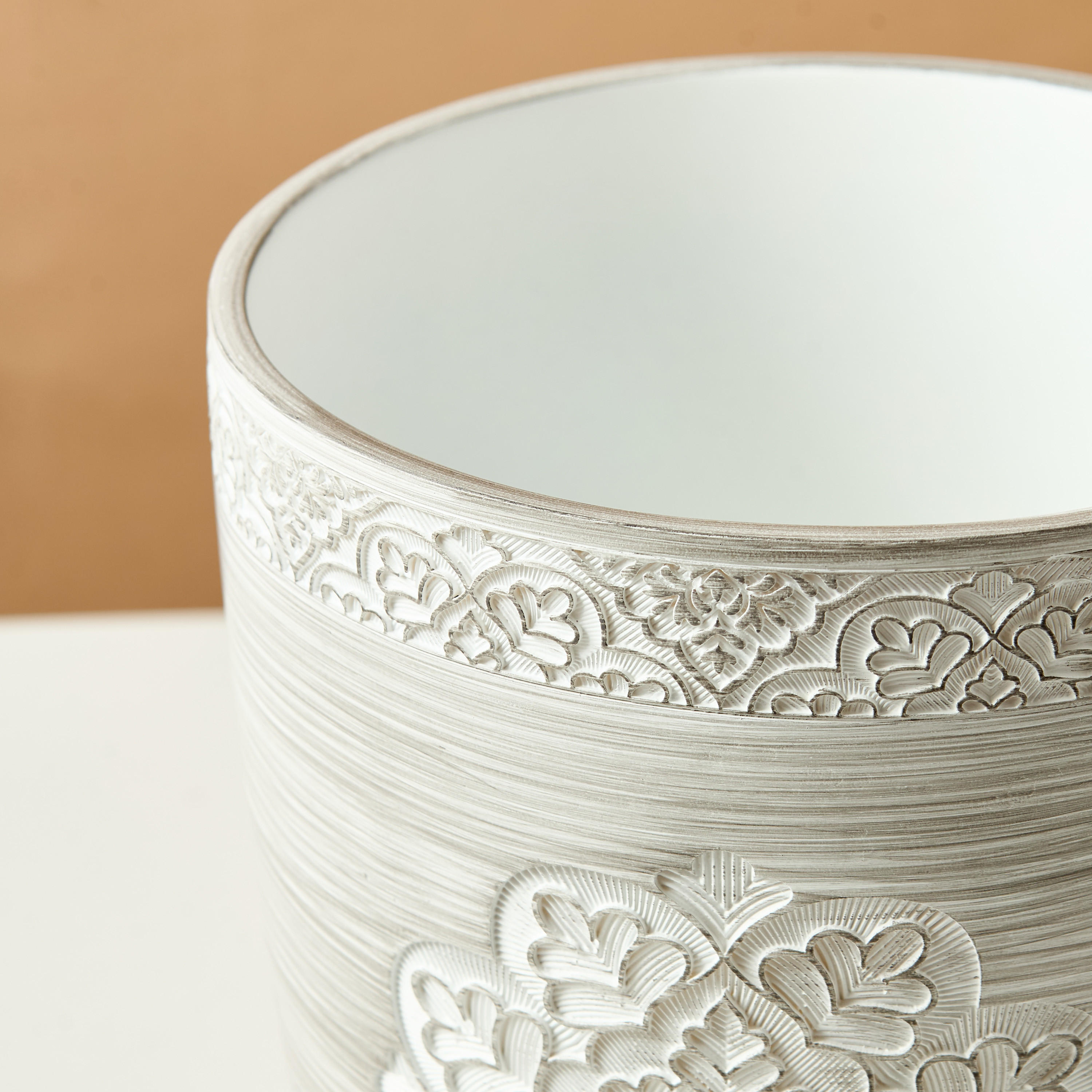 سلة نفايات منحوتة بارزة الملمس-household-bathandlaundry-wastebinsandaccessories-image-3