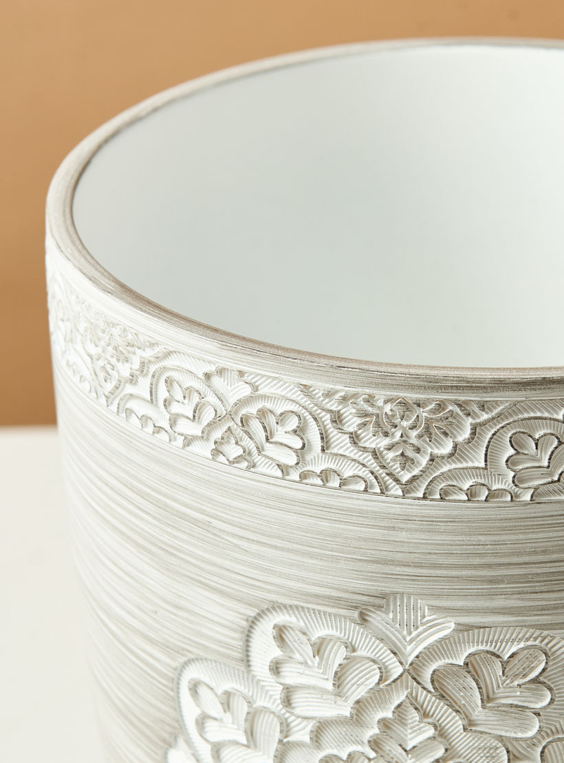 سلة نفايات منحوتة بارزة الملمس-household-bathandlaundry-wastebinsandaccessories-image-3