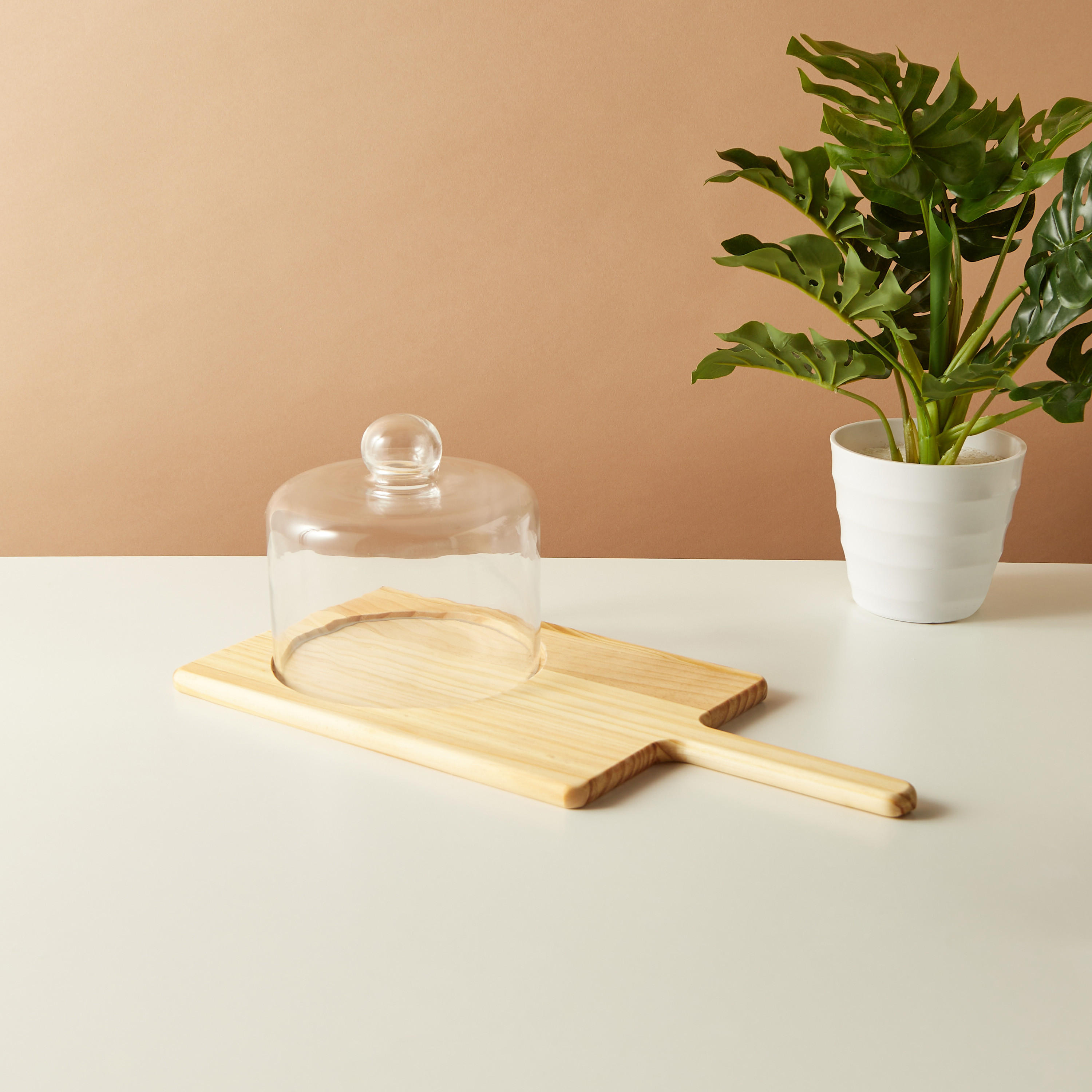 Cutting Board with Glass Dome-household-dining-serveware-cakestands-image-1