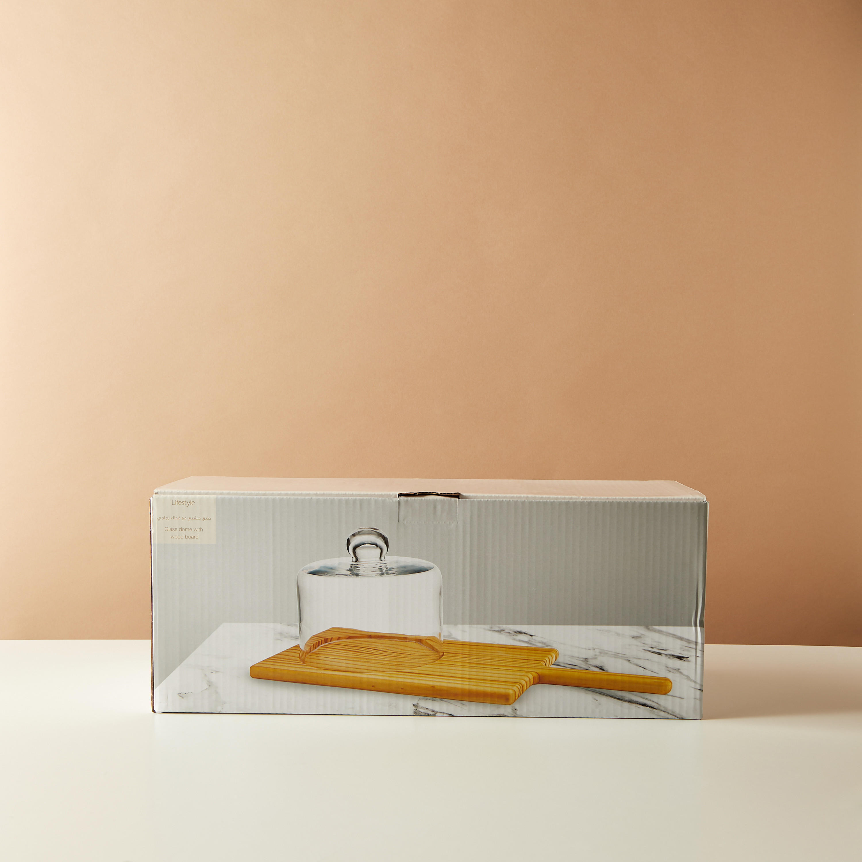 Cutting Board with Glass Dome-household-dining-serveware-cakestands-image-2