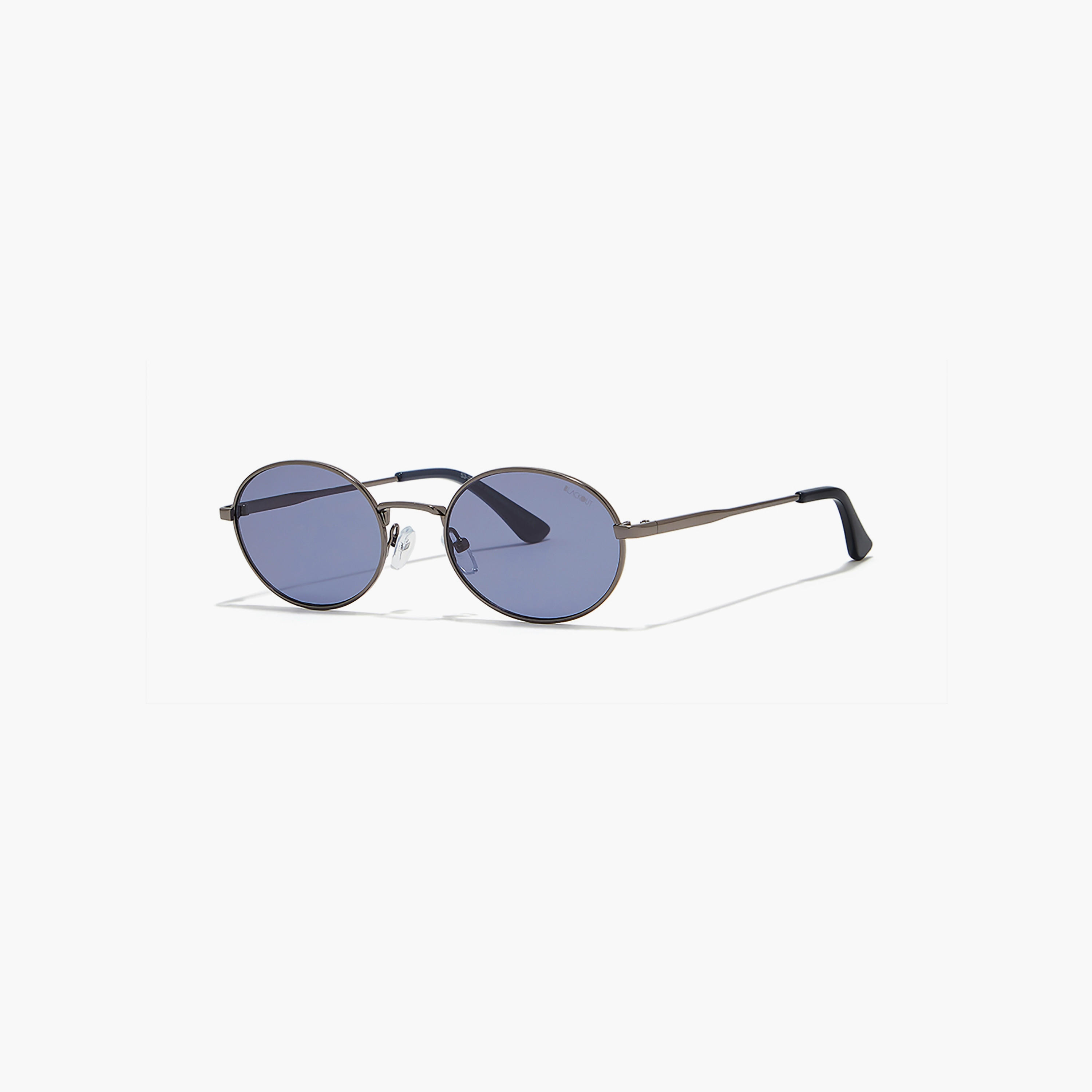 BlackOut BASE 53 MM Blue Oval Sunglasses-men-sunglasses-image-1