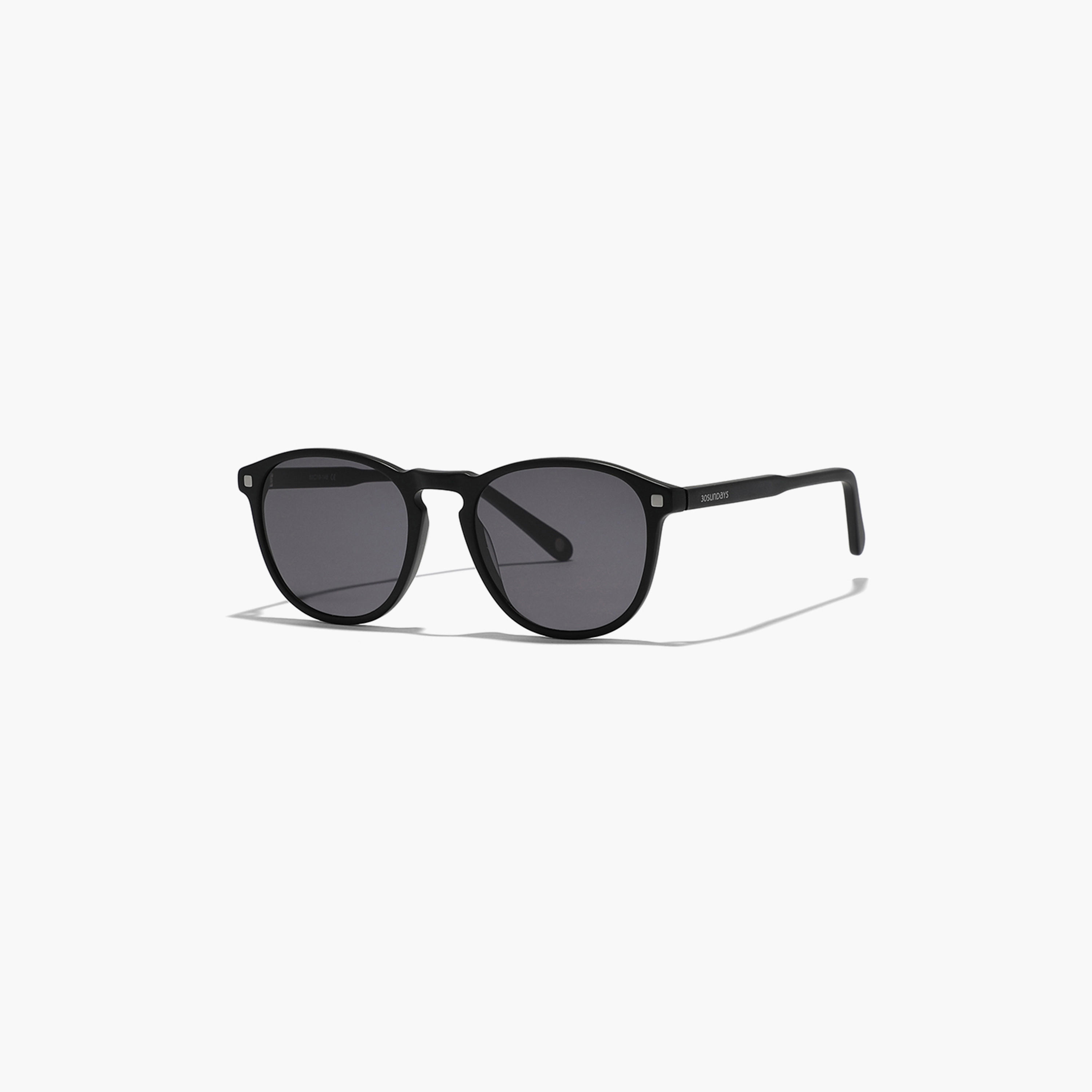 30Sundays OLYMPIAN 50 MM Grey Round Sunglasses-men-sunglasses-image-1