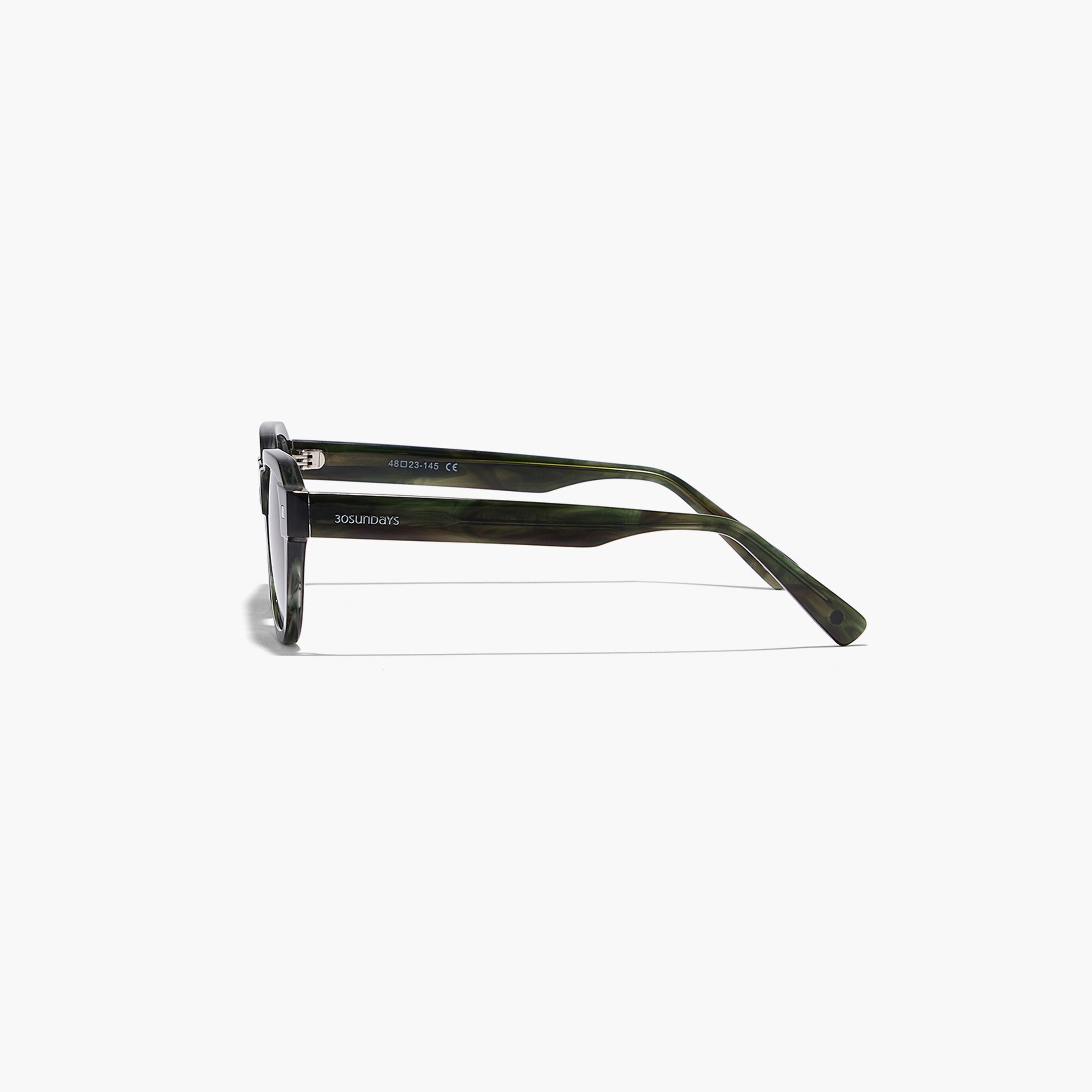 30Sundays HAMPTON 48 MM Blue Square Sunglasses-men-sunglasses-image-5