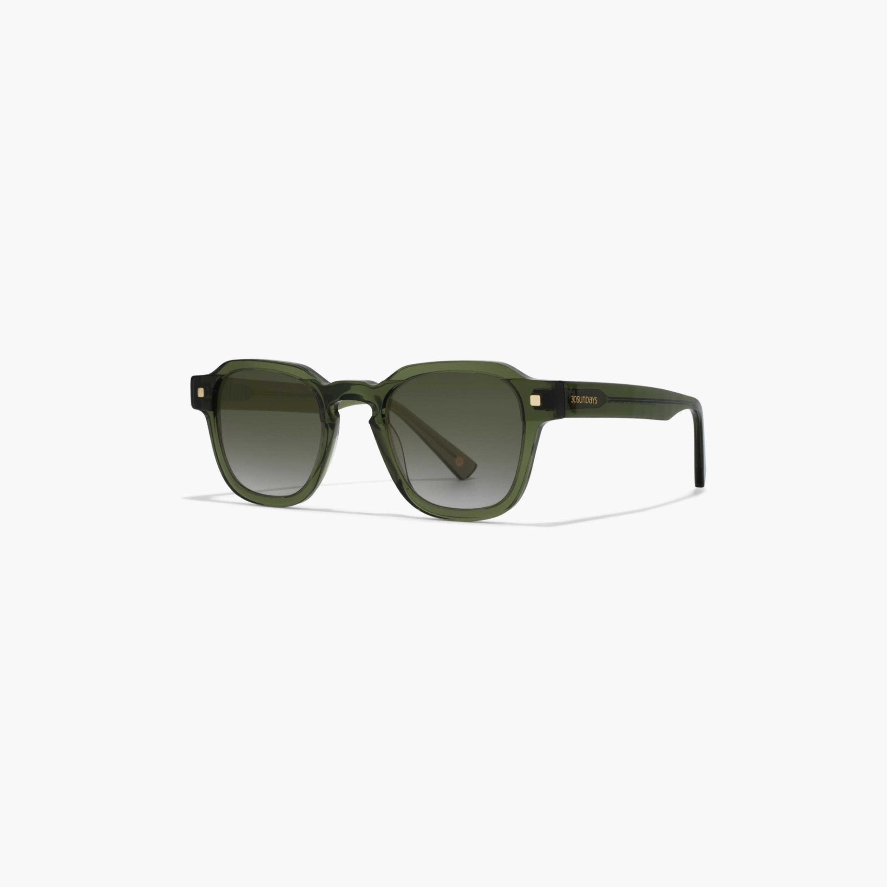 نظارة شمسية مربعة خضراء من 30 ساندايز هامبتون مع 48 مم-men-sunglasses-image-1