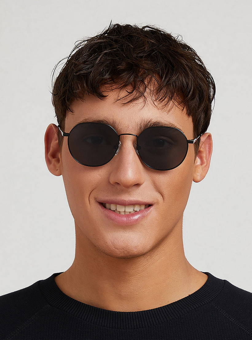 نظارة شمسية سوداء مستديرة من 30 ساندايز واندرلاست مع 53 مم-men-sunglasses-image-5