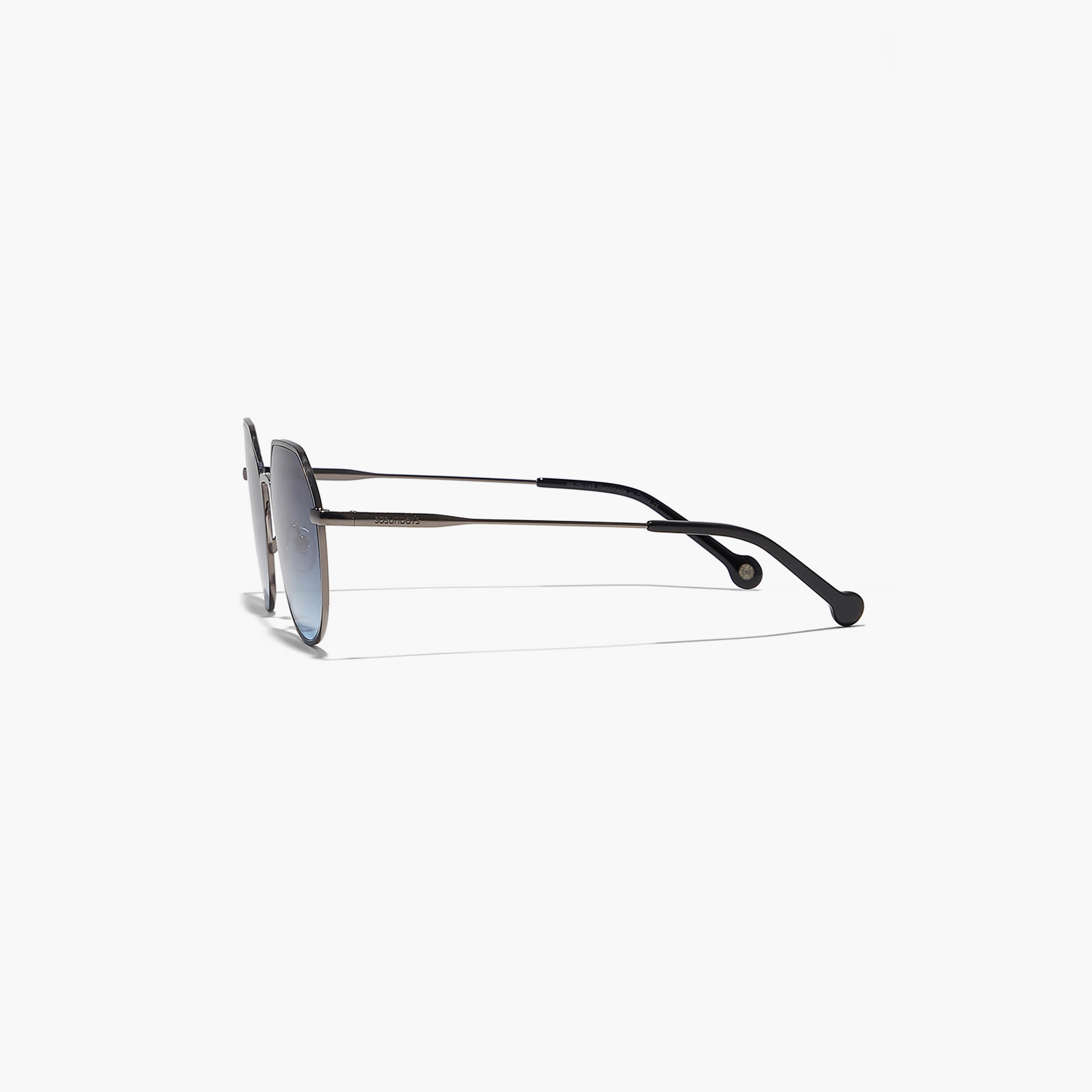 30Sundays TURN UP II 55 MM Blue Geometric Sunglasses-men-sunglasses-image-4