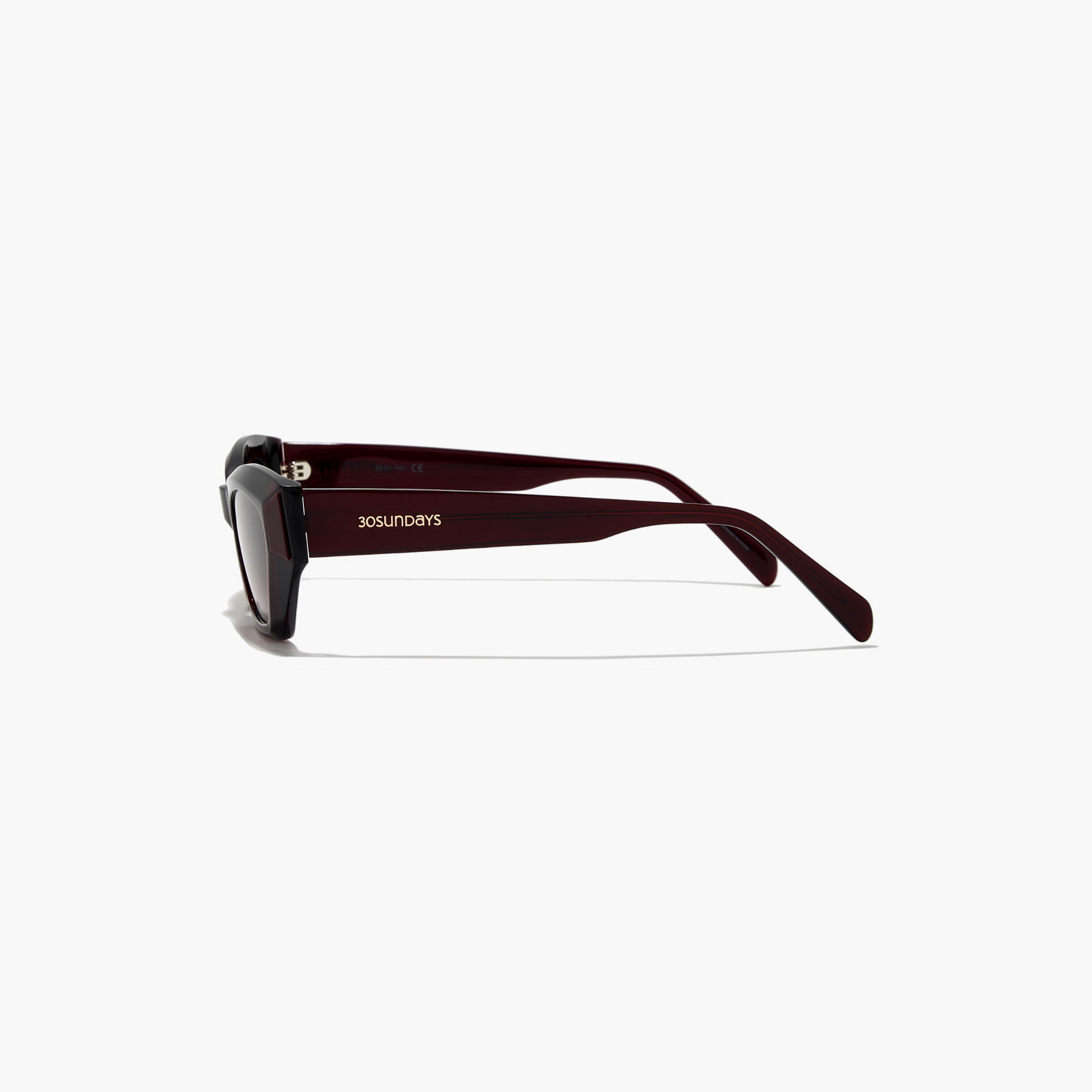 30Sundays FALERA 50 MM Brown Cat Eye Sunglasses-women-sunglasses-image-4