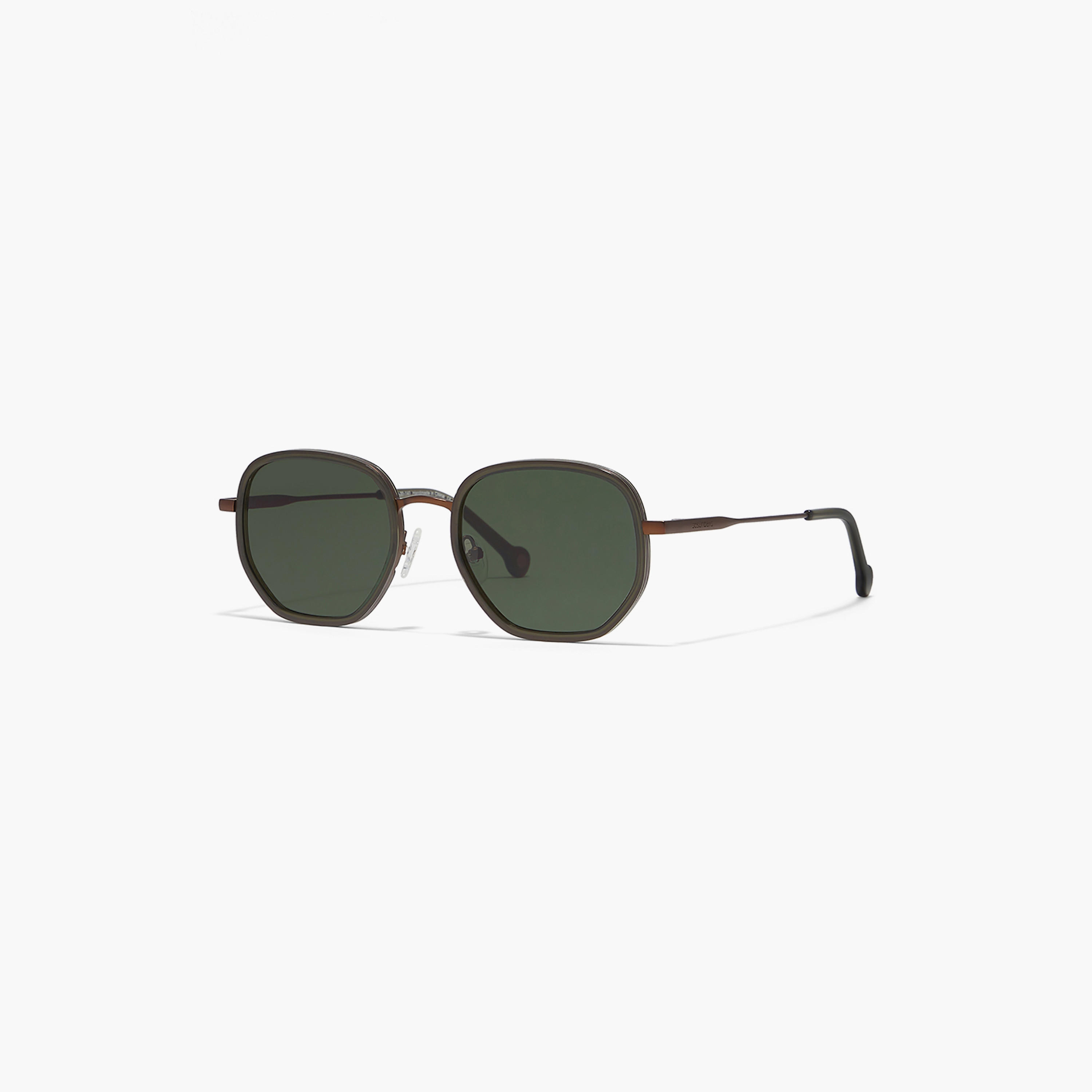 30Sundays ATLAS 53 MM Blue Hexagonal Sunglasses-men-sunglasses-image-1