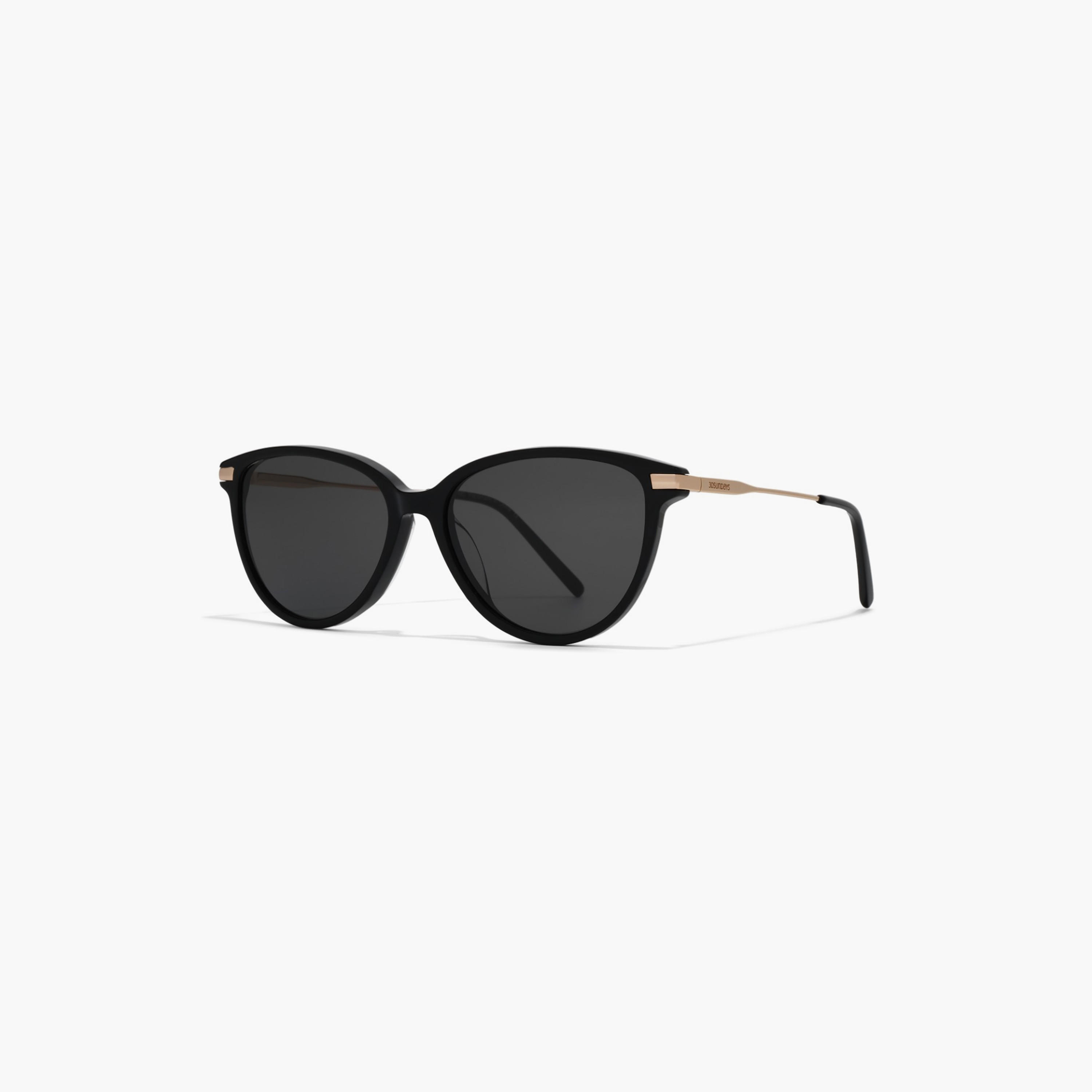نظارة شمسية سوداء ذات كات آي من 30 ساندايز ليلي مع 53 مم-women-sunglasses-image-1