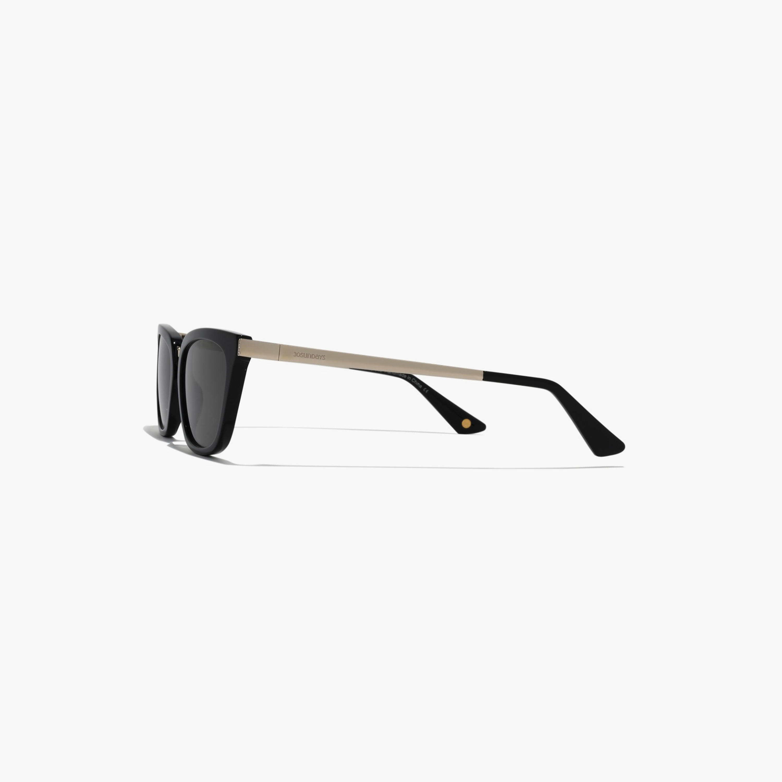 30Sundays ANGELINE 53 MM Black Cat Eye Sunglasses-women-sunglasses-image-4