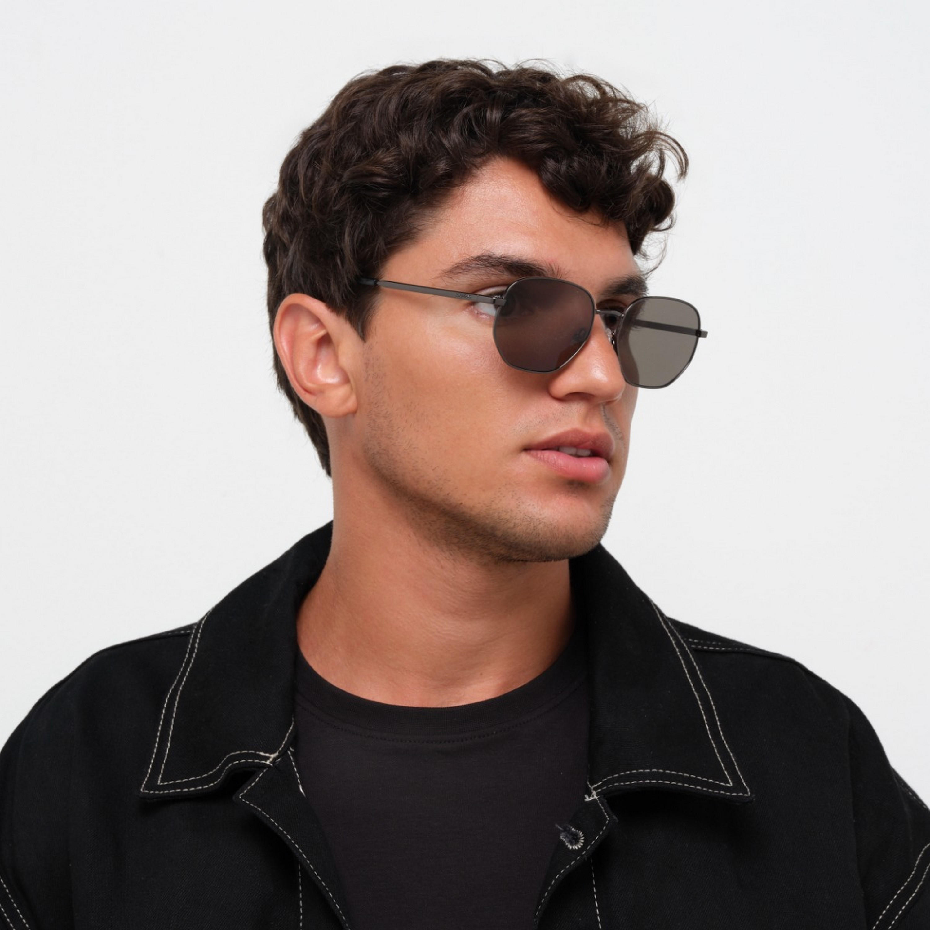 30Sundays COSMO 54 MM Green Geometric Sunglasses-men-sunglasses-image-5