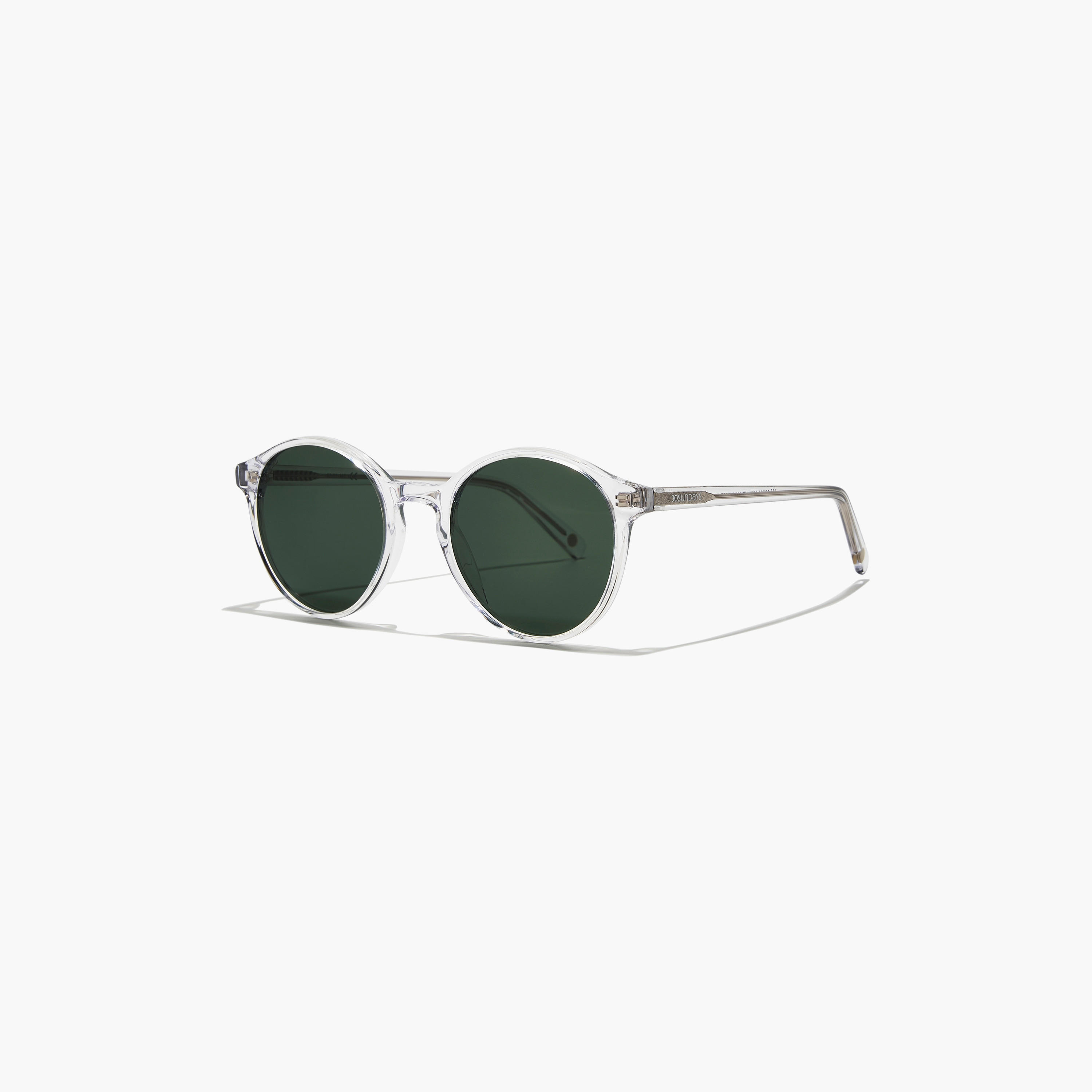 نظارة شمسية مستديرة خضراء من 30 ساندايز أومبرا مع 51 ملم-men-sunglasses-image-1