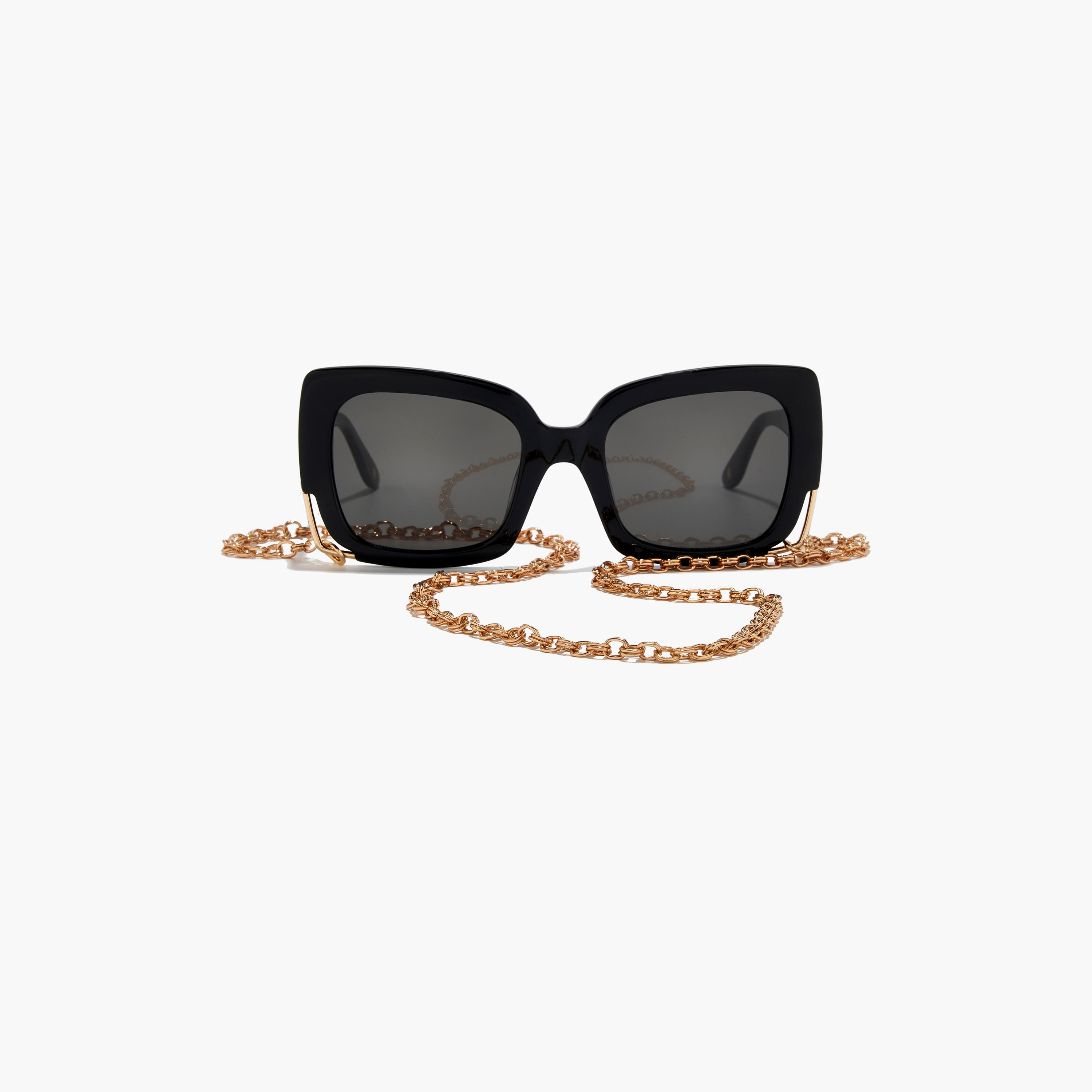 نظارة شمسية سوداء ذات كات آي بسلسلة من 30 ساندايز سوليس مع 52 مم-women-sunglasses-image-3