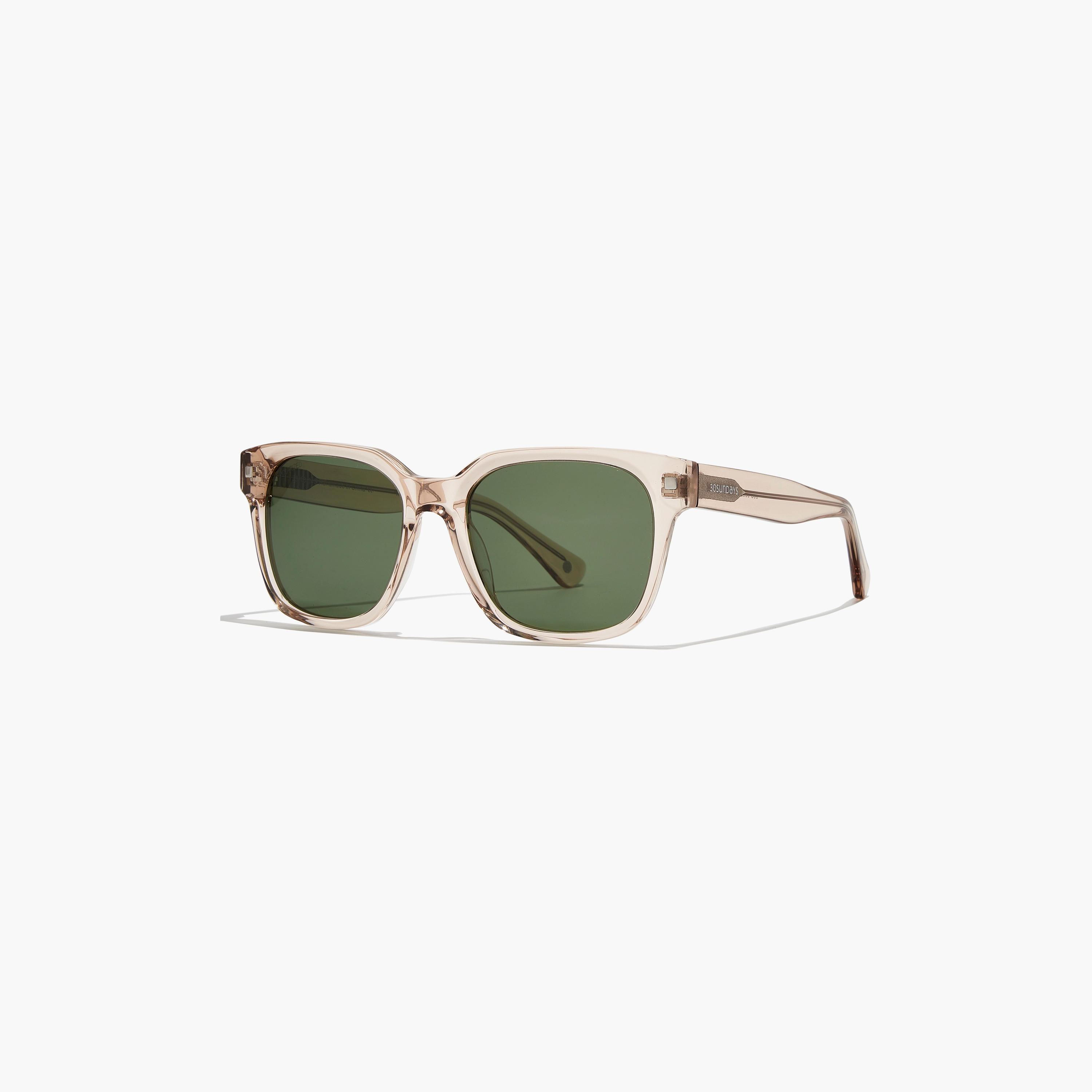 30Sundays AUREUS 53 MM Green Square Sunglasses-men-sunglasses-image-1