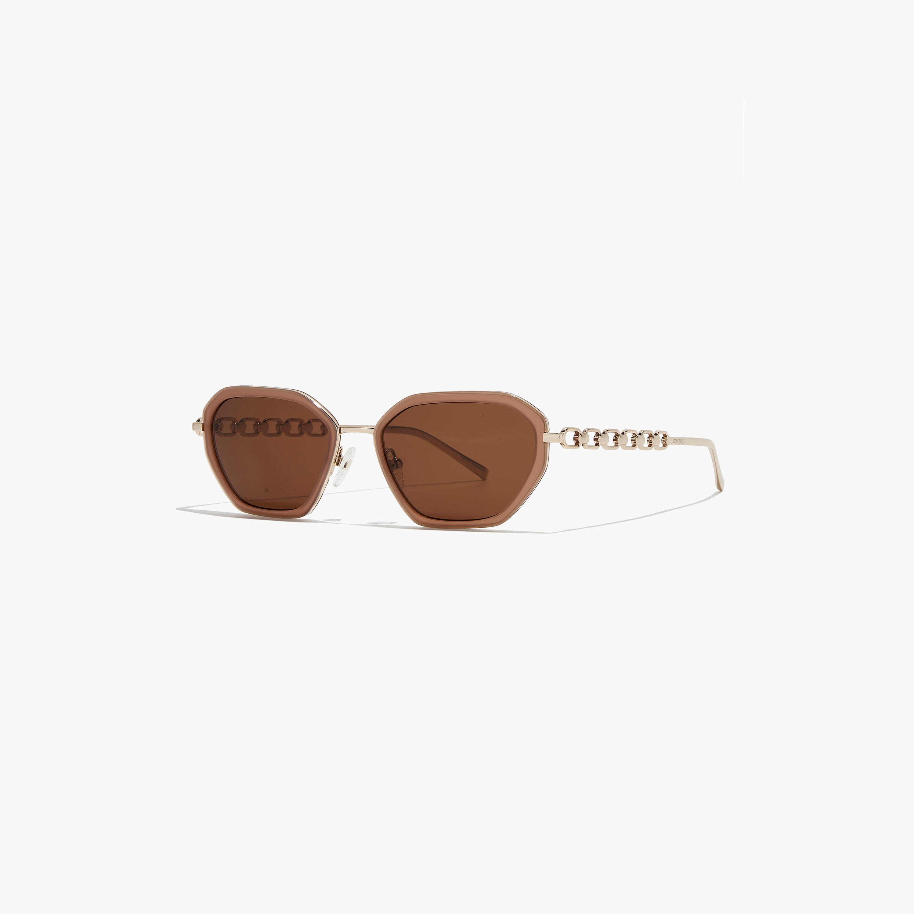 30Sundays DECO 54 MM Brown Geometric Sunglasses-women-sunglasses-image-1