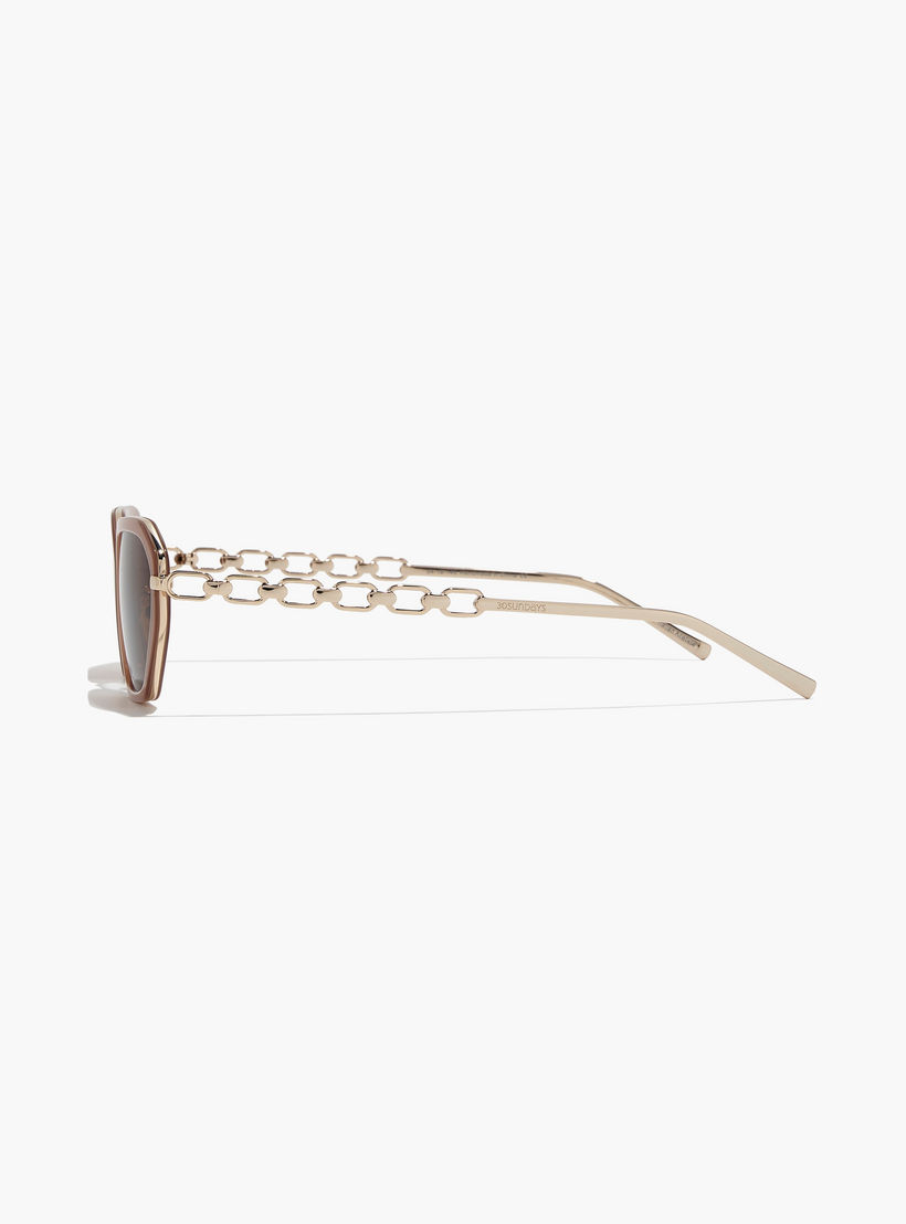 30Sundays DECO 54 MM Brown Geometric Sunglasses-women-sunglasses-image-4