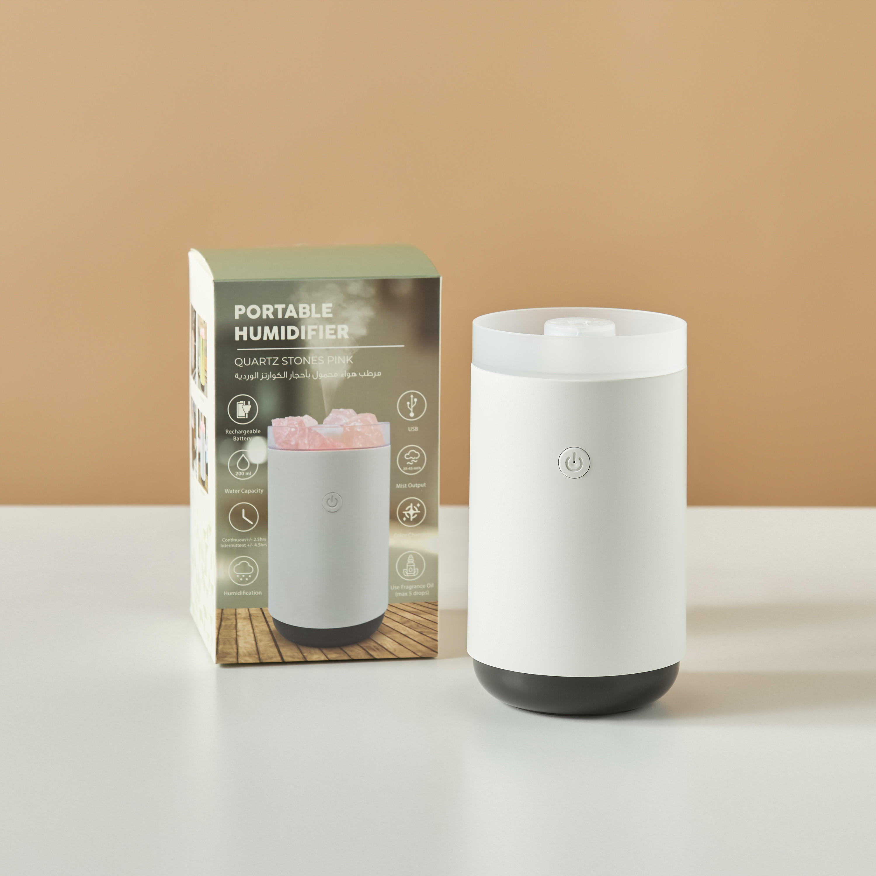 Portable Humidifier with Quartz Stones - 200 ml-household-homefragrance-airrevitalisersandhumidifiers-image-6