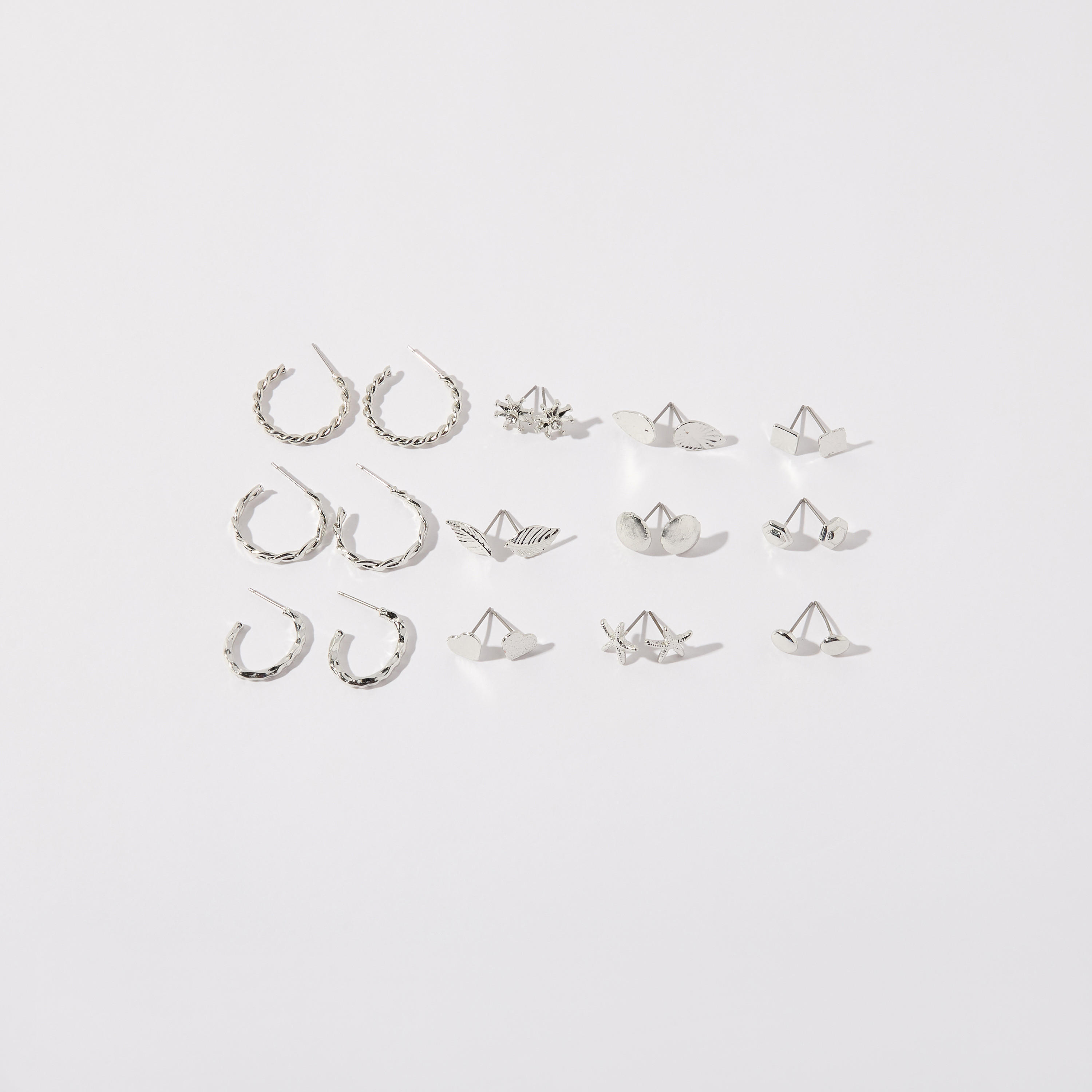 Assorted Earrings with Pushback Closure - Set of 12-women-watchesandjewellery-jewellery-earrings-image-2