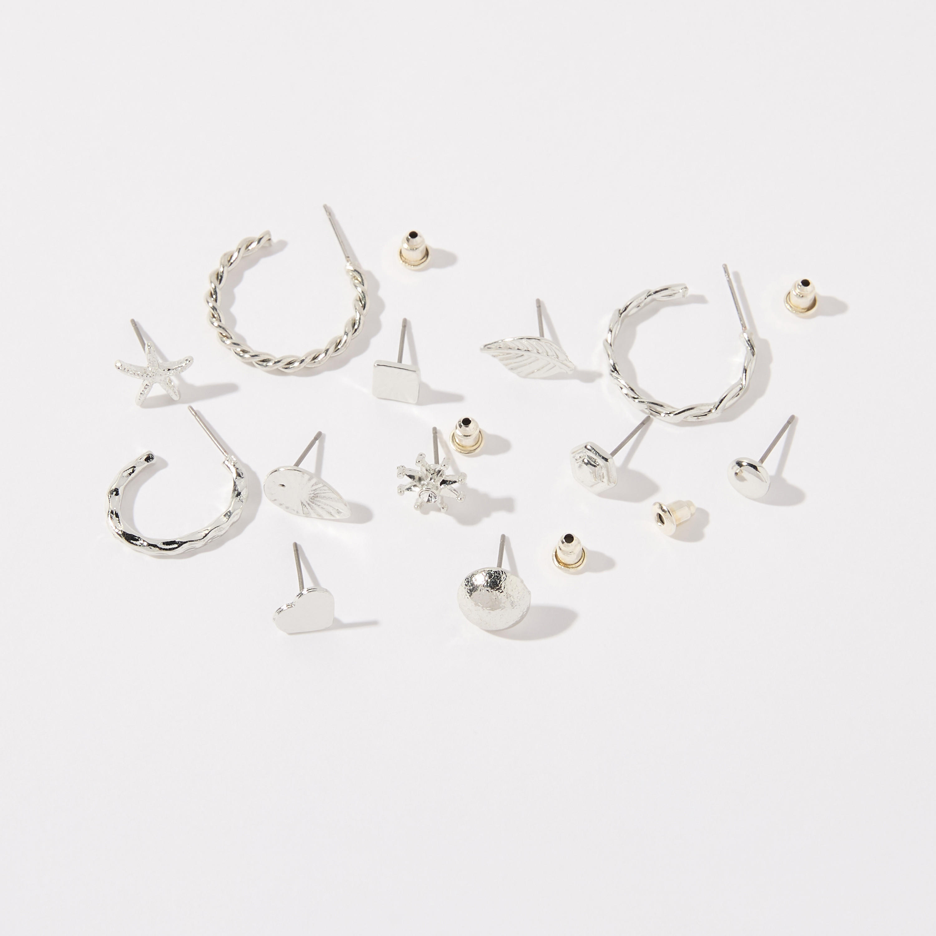 Assorted Earrings with Pushback Closure - Set of 12-women-watchesandjewellery-jewellery-earrings-image-3