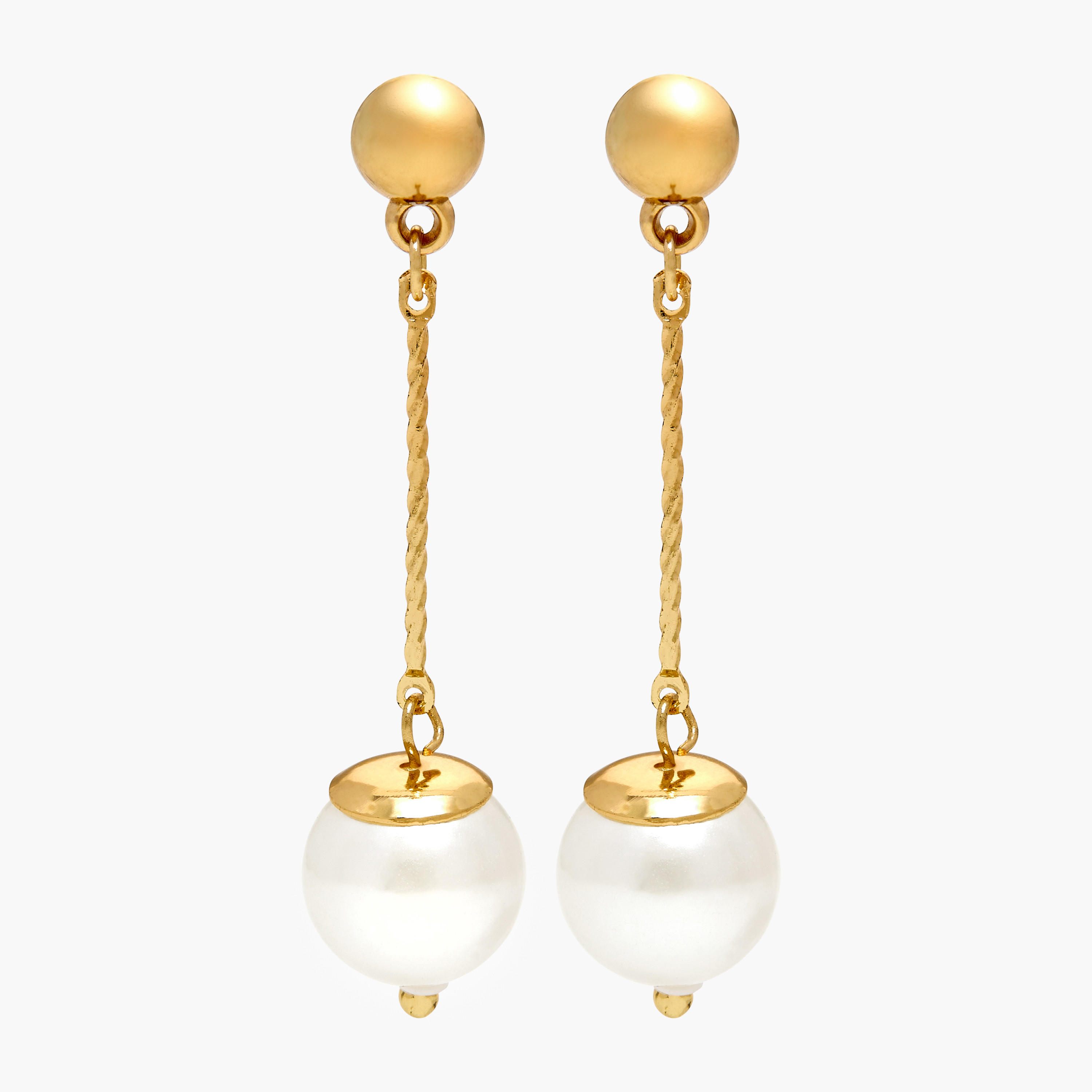 Embellished Earrings with Pushback Closure - Set of 5-women-watchesandjewellery-jewellery-earrings-image-1