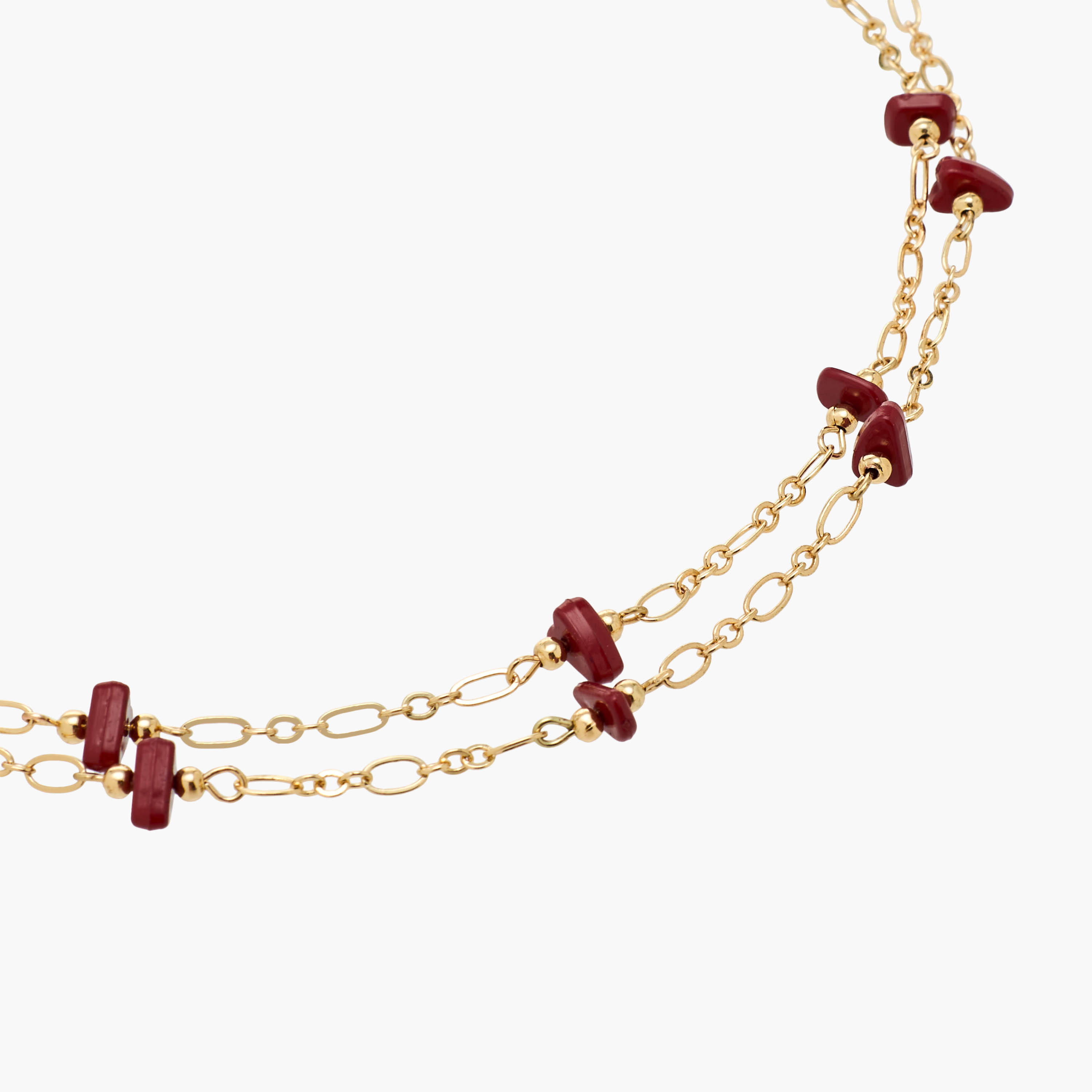 عقد سادة بدلاية ومشبك إغلاق-women-watchesandjewellery-jewellery-necklacesandpendants-image-4