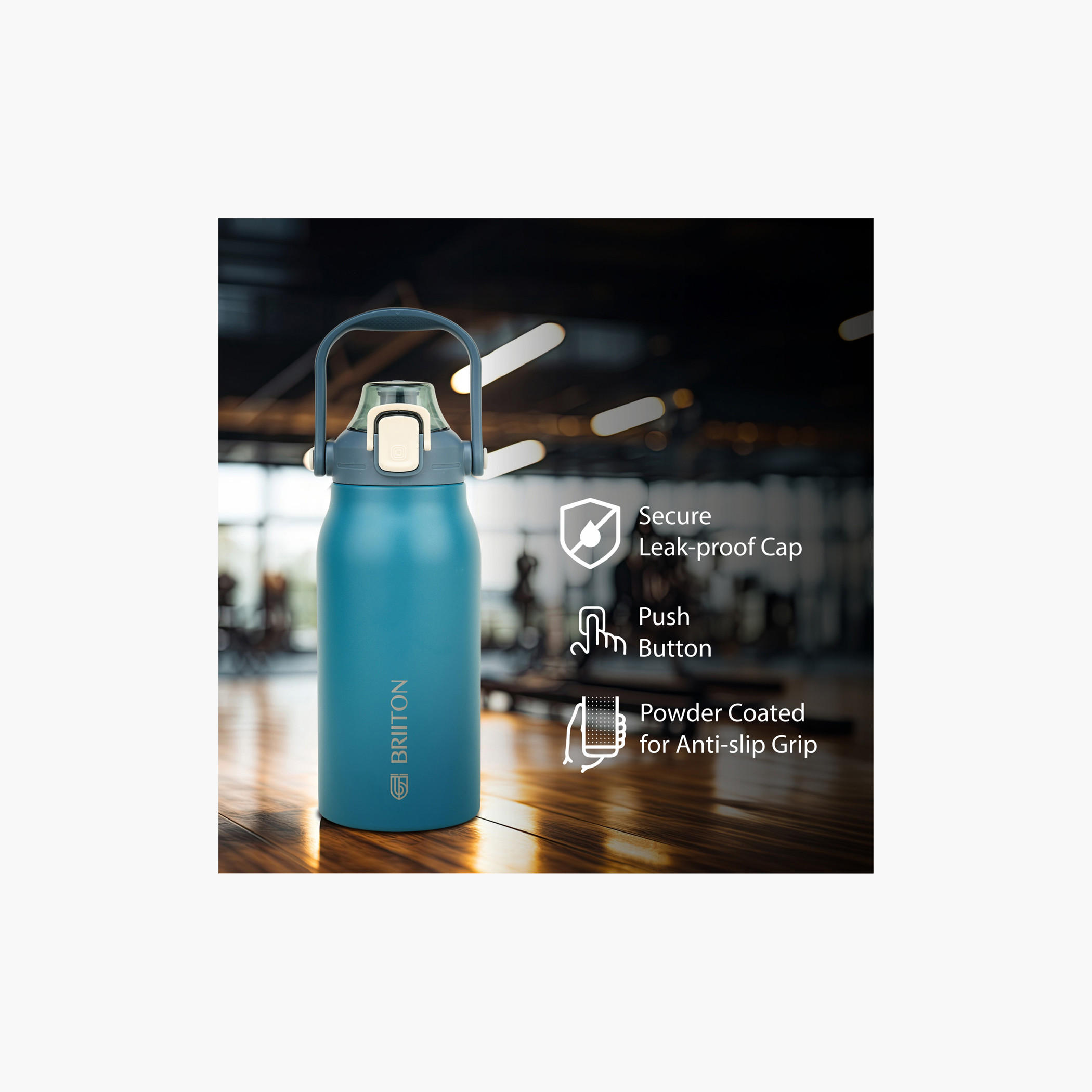 قارورة مياة ستانليس ستيل من بريتون - 1.3 لتر-school-waterbottles-image-12