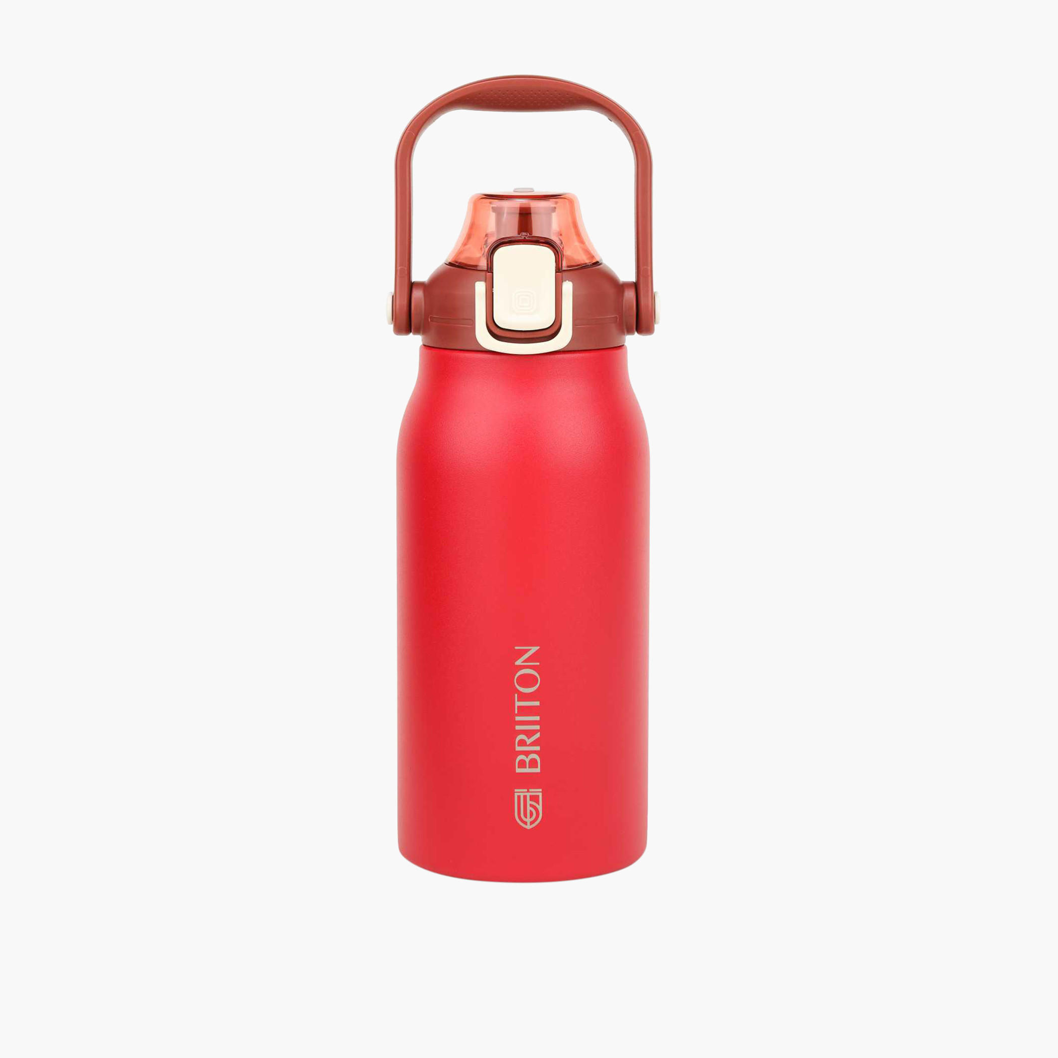 Briiton Solid Stainless Steel Insulated Water Bottle - 1.3 L-school-waterbottles-image-1