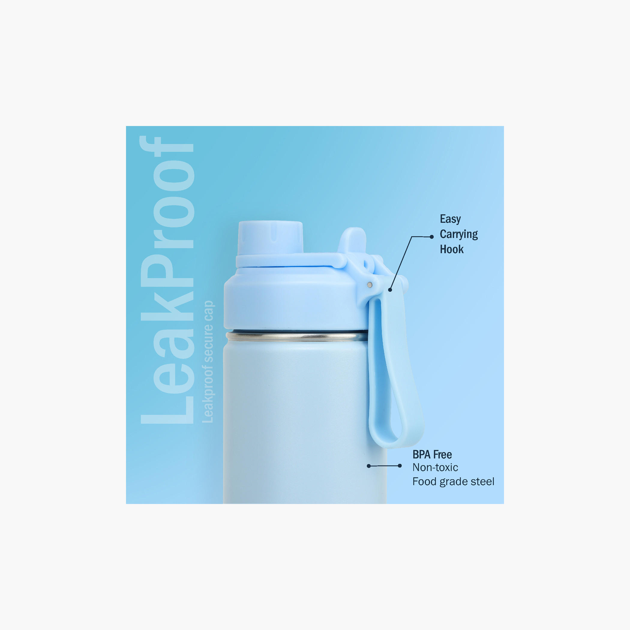 Briiton Ombre Stainless Steel Insulated Water Bottle - 750 ml-school-waterbottles-image-10