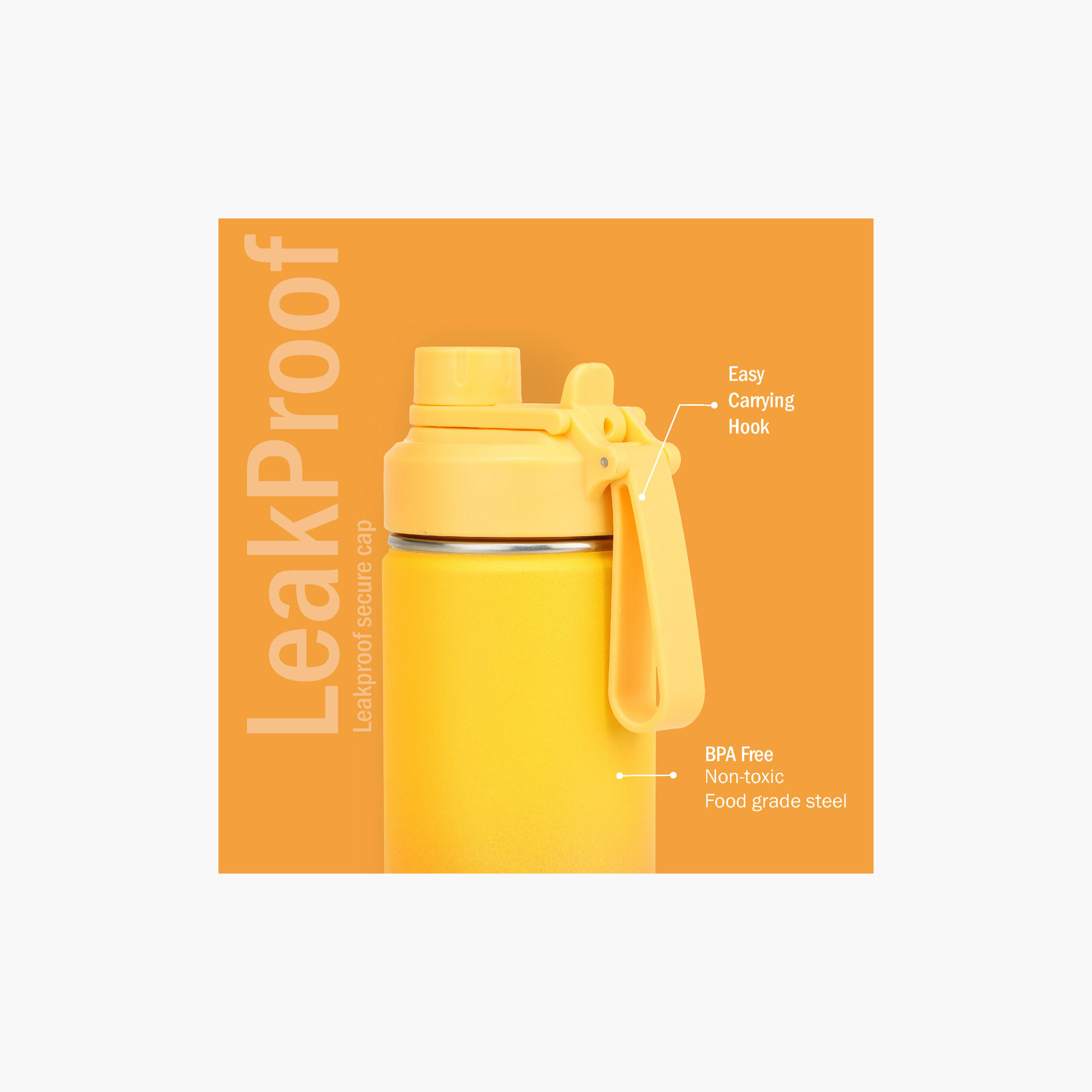 Briiton Ombre Stainless Steel Insulated Water Bottle - 750 ml-school-waterbottles-image-4