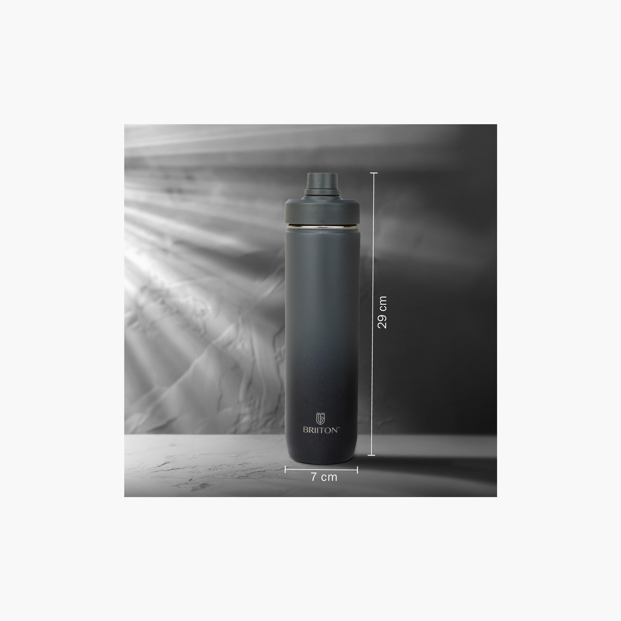 Briiton Ombre Stainless Steel Insulated Water Bottle - 750 ml-school-waterbottles-image-17
