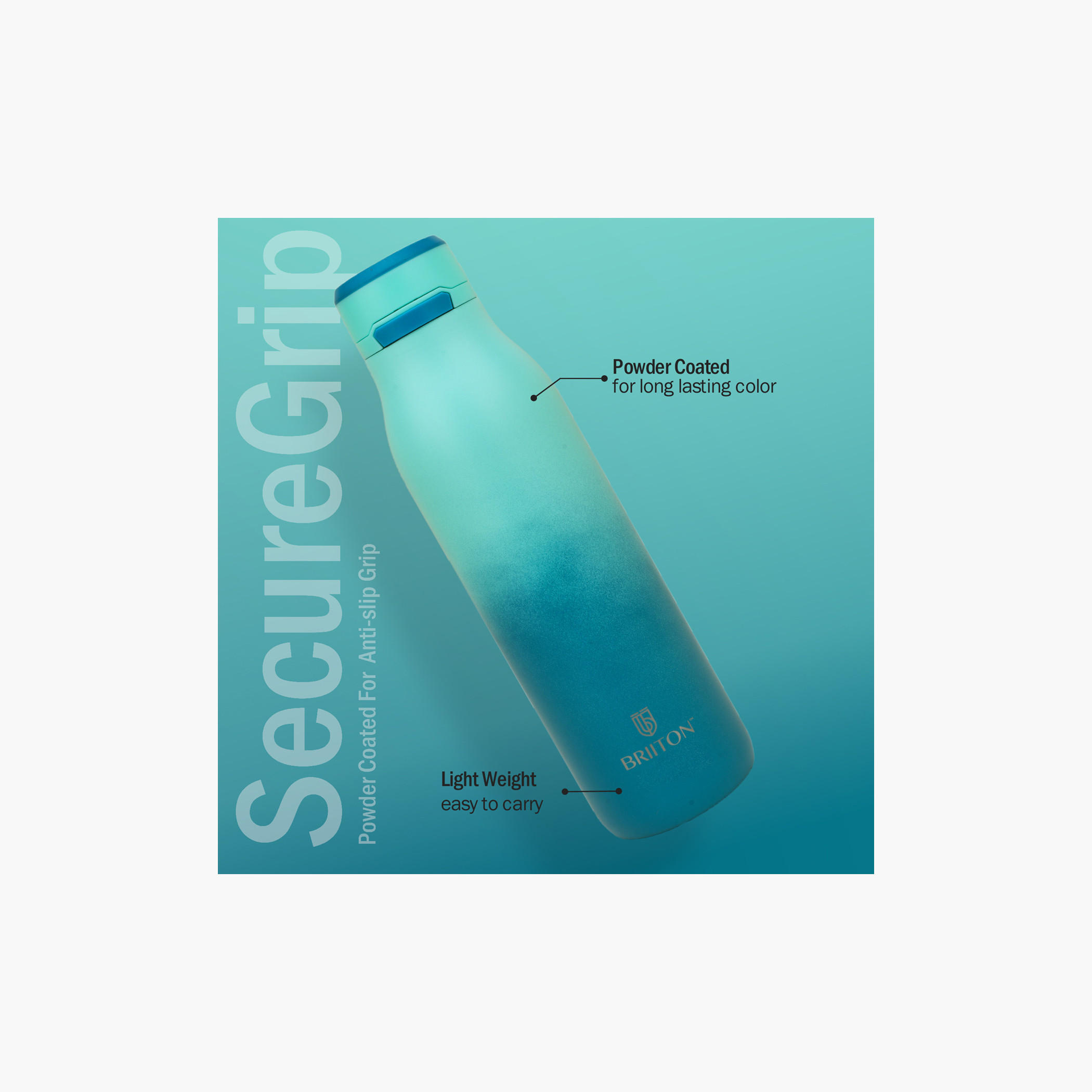 قارورة مياه ستانلس ستيل عازلة للحرارة بلون متدرج من بريتون - 750 مل-school-waterbottles-image-15