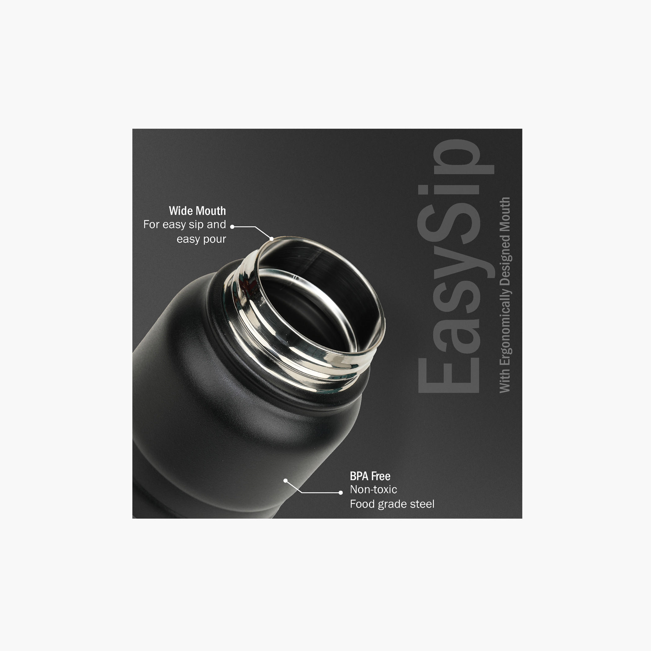 Briiton Stainless Steel Insulated Water Bottle - 750 ml-school-waterbottles-image-2