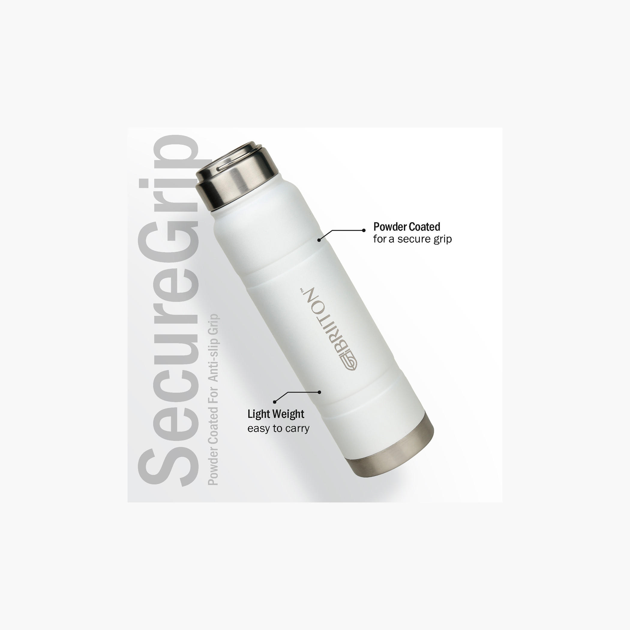 Briiton Stainless Steel Insulated Water Bottle - 750 ml-school-waterbottles-image-3