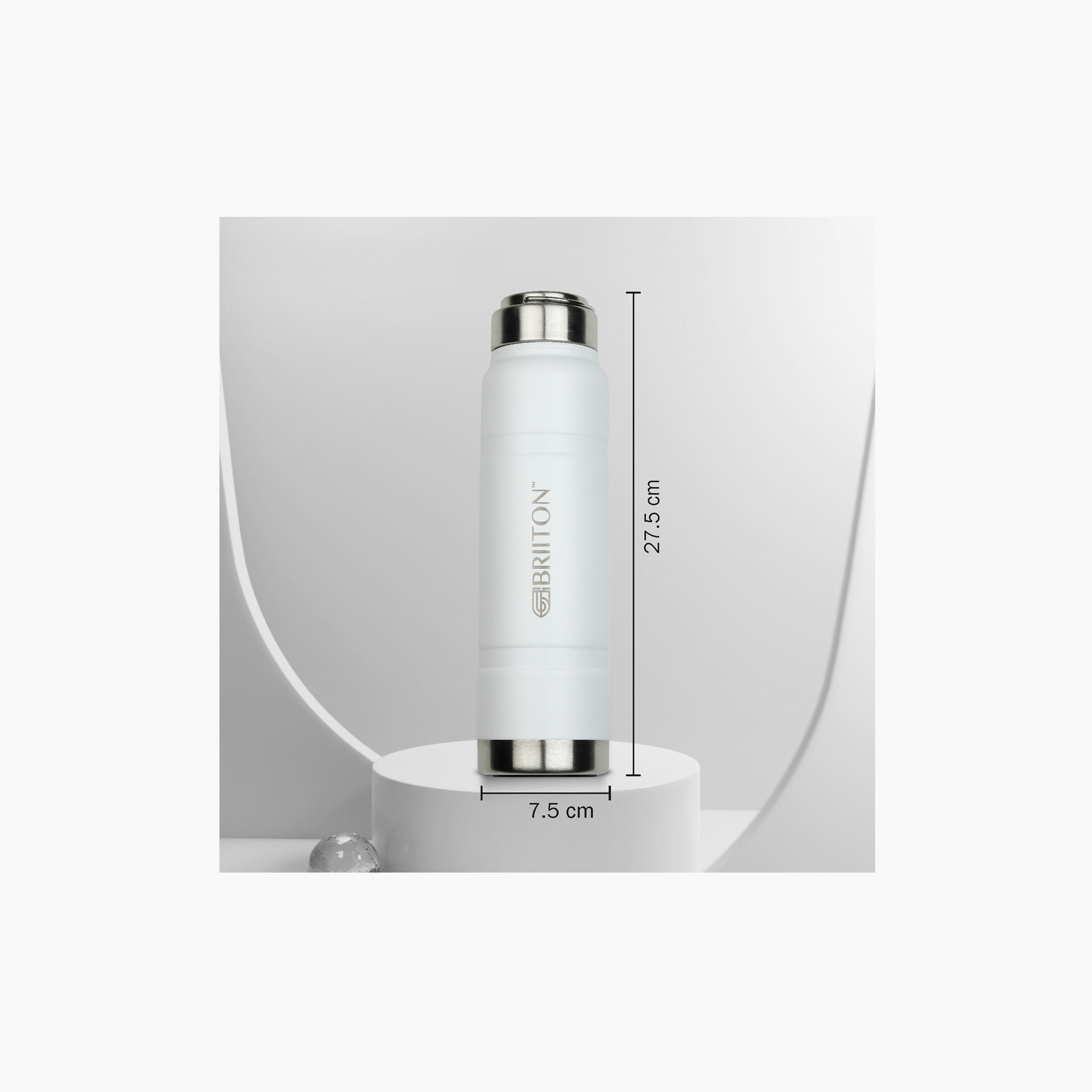 Briiton Stainless Steel Insulated Water Bottle - 750 ml-school-waterbottles-image-5