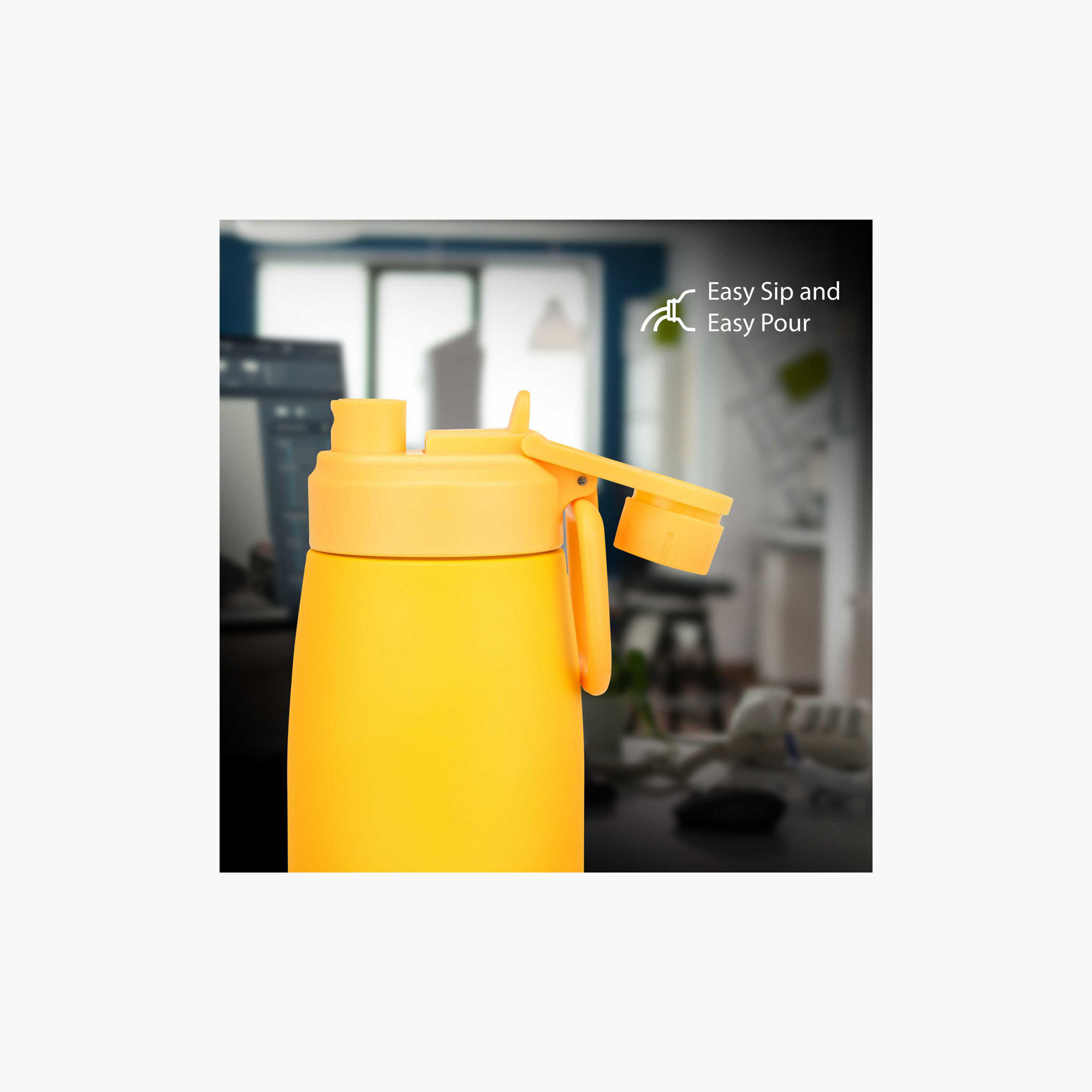 Briiton Stainless Steel Insulated Bottle - 1 L-school-waterbottles-image-6