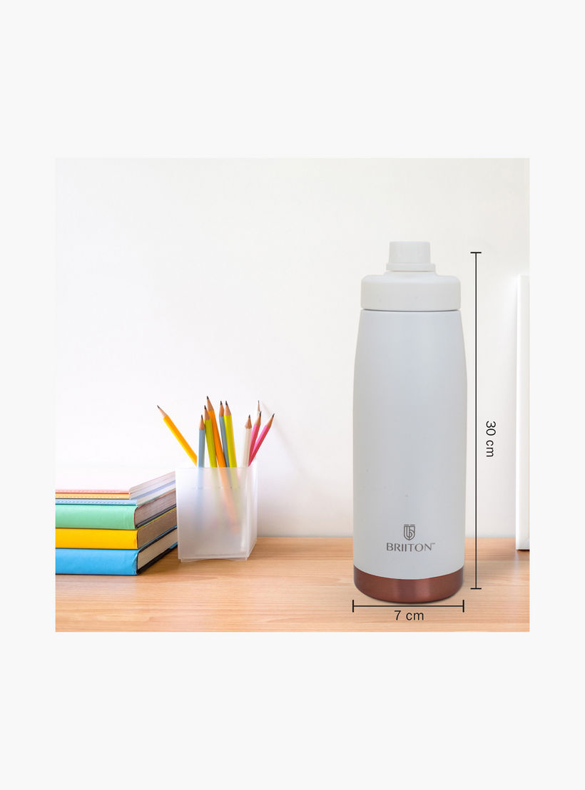 Briiton Stainless Steel Insulated Water Bottle - 1 L-school-waterbottles-image-5