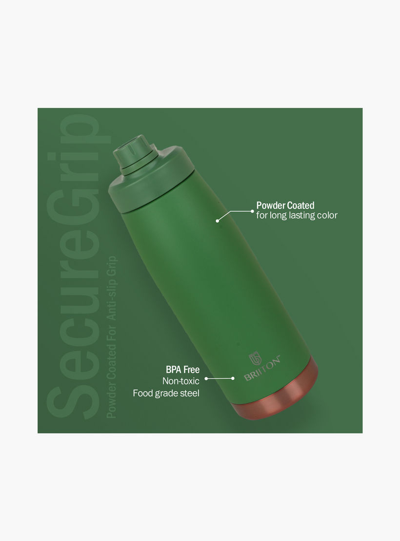 Briiton Stainless Steel Insulated Bottle - 1 L-school-waterbottles-image-3