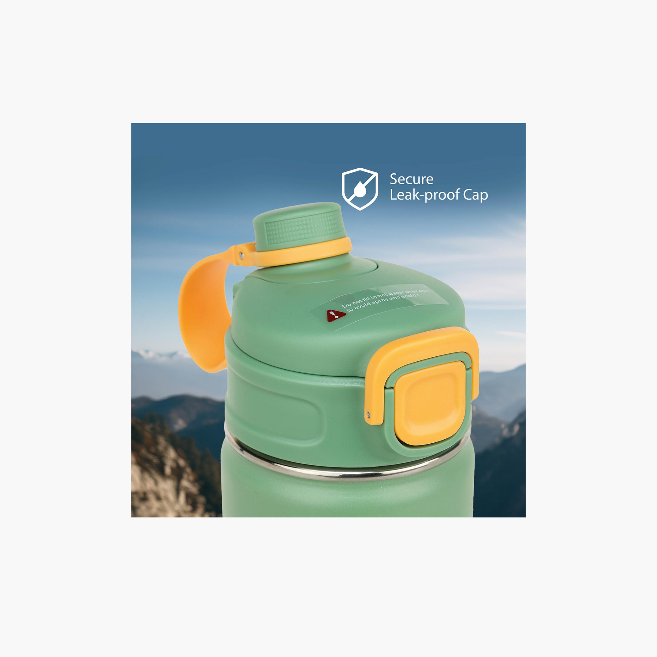 قارورة مياه عازلة للحرارة ستانليس ستيل من بريتون - 1 لتر-school-waterbottles-image-24