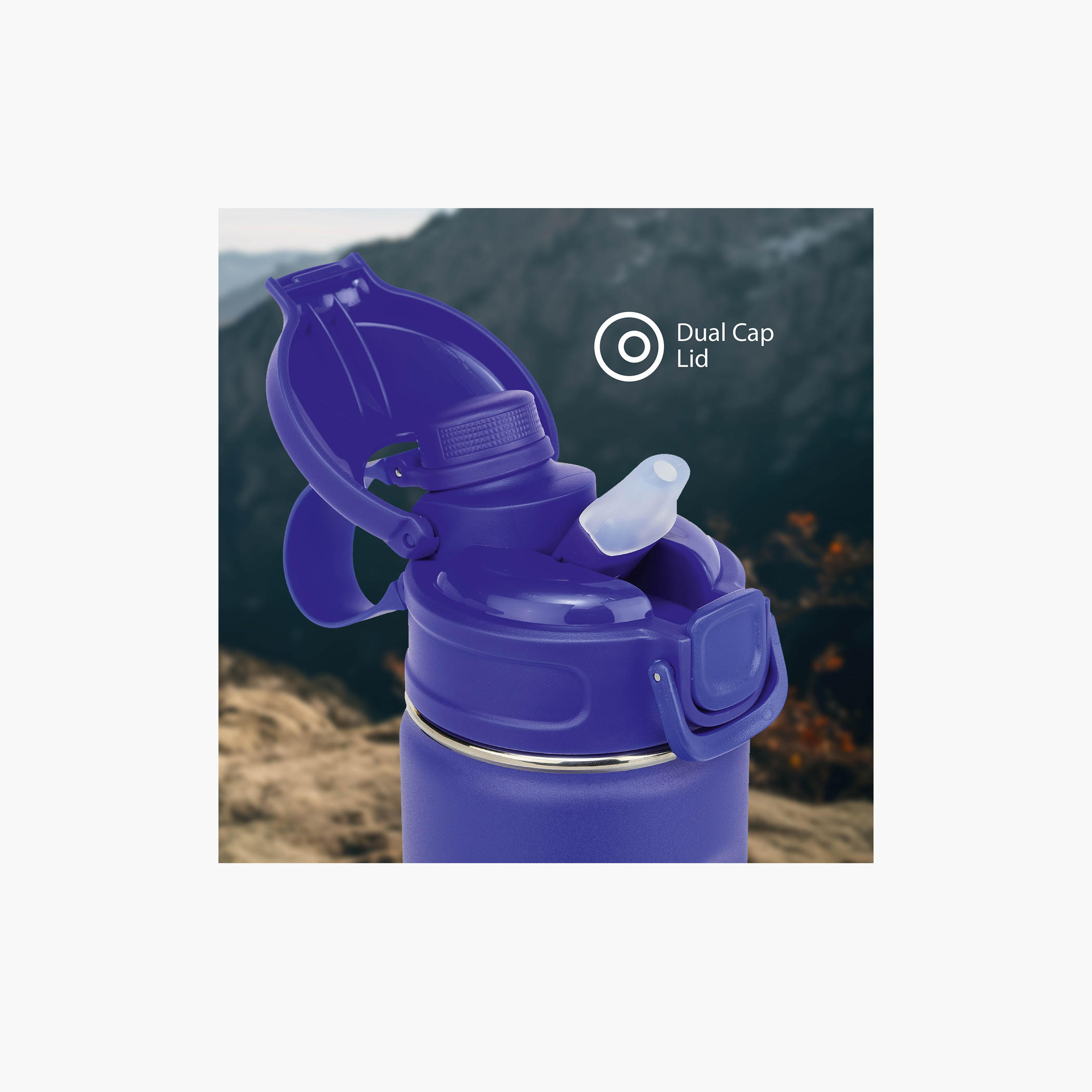 قارورة مياه عازلة للحرارة ستانليس ستيل من بريتون - 1 لتر-school-waterbottles-image-6