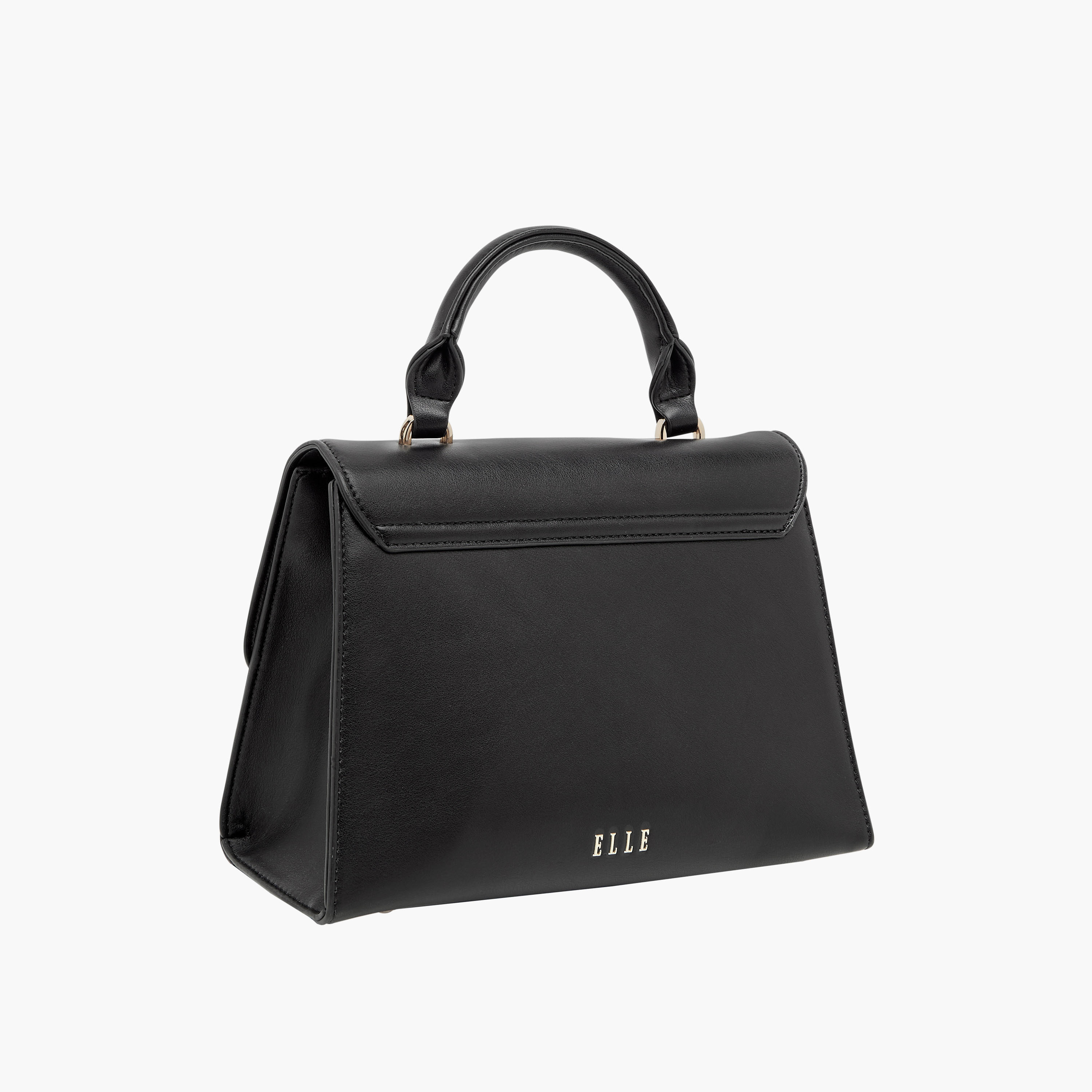 شنطة ساتشيل بحزام قابل للتعديل وزرار إغلاق وطبعات مونوجرام من إيل-women-bagsandwallets-handbags-image-3